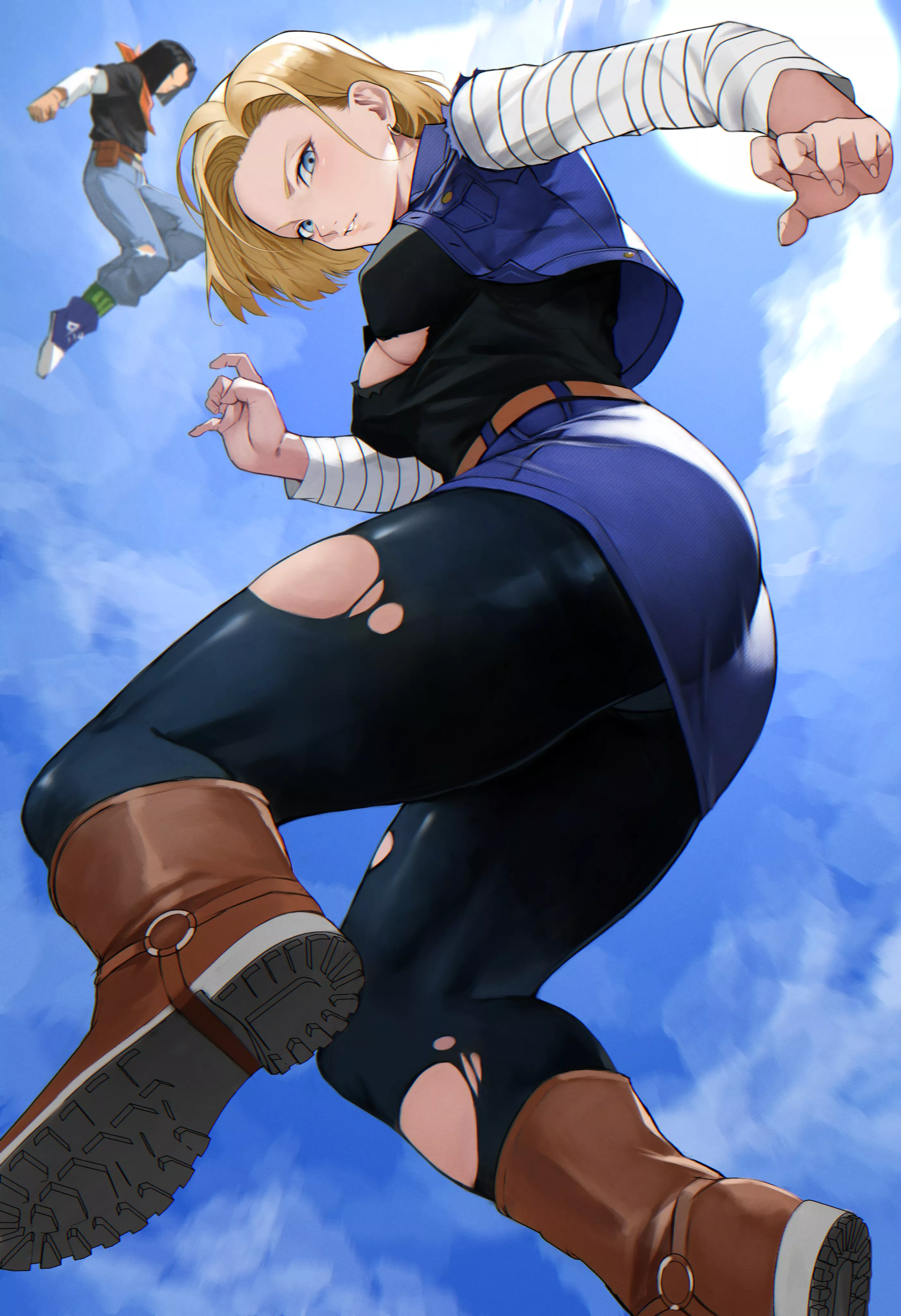 Android 18 and 17 (Yoshio)