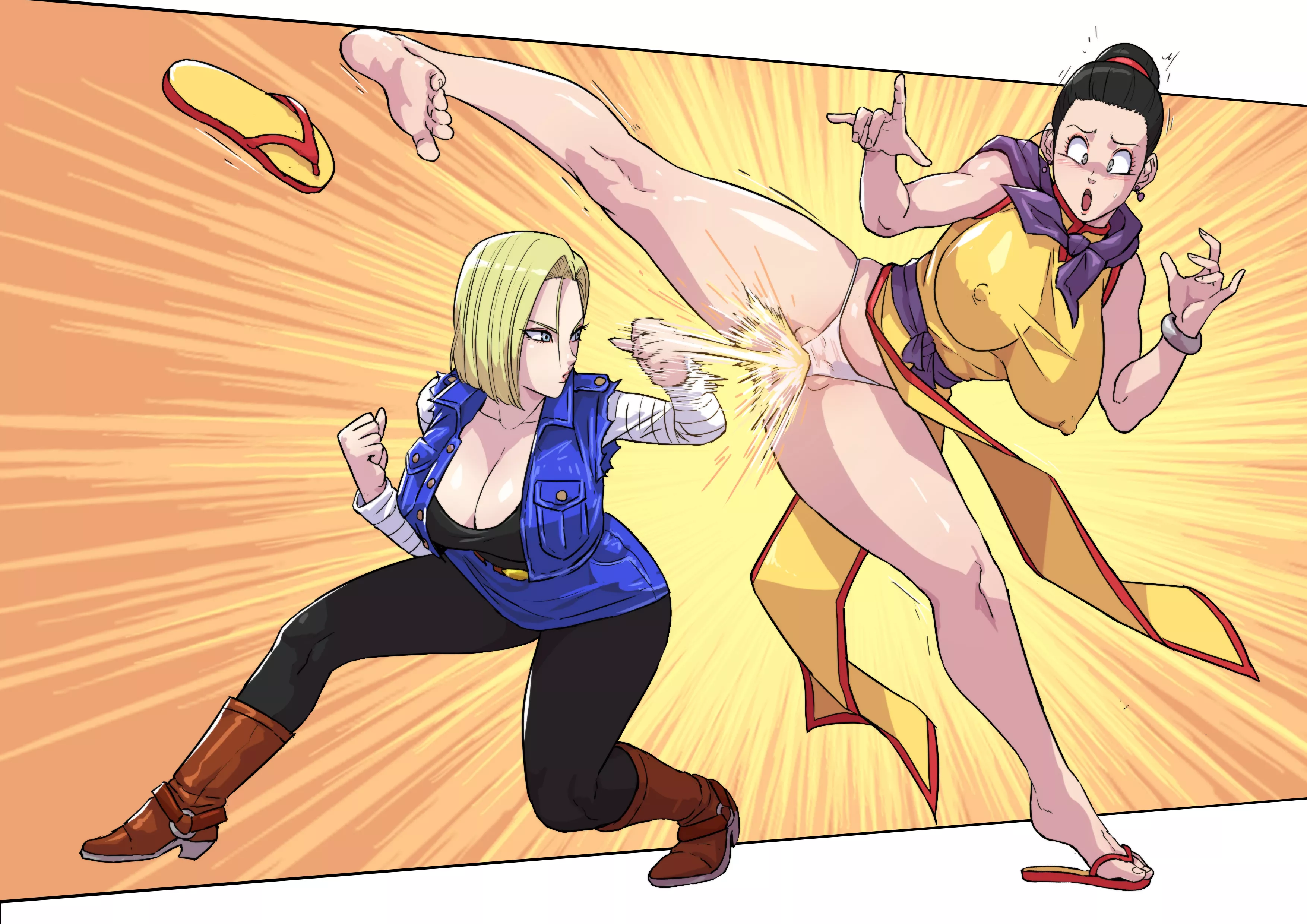 Android 18 plays dirty (Cirenkoyenk)