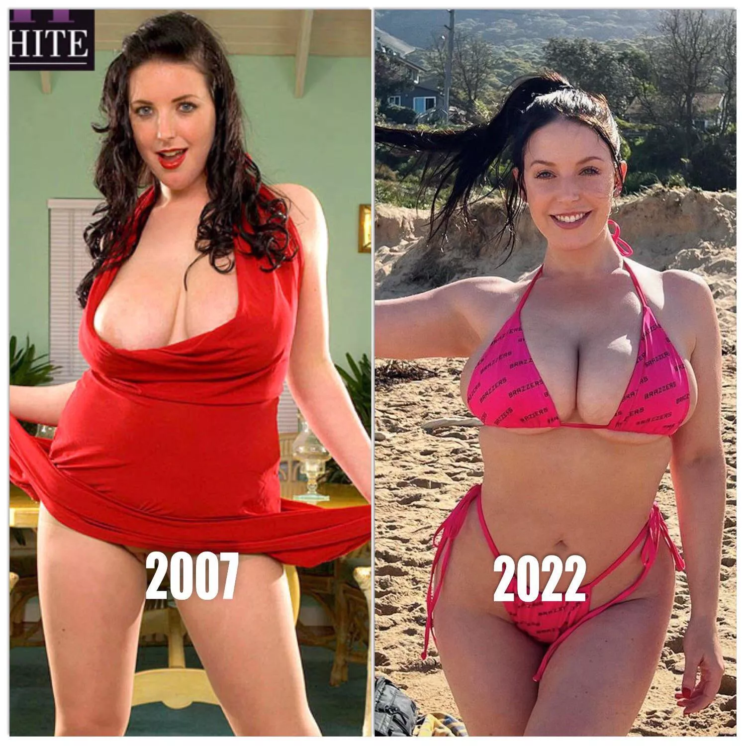 Angela White aging like fine wine ðŸ˜ðŸ·