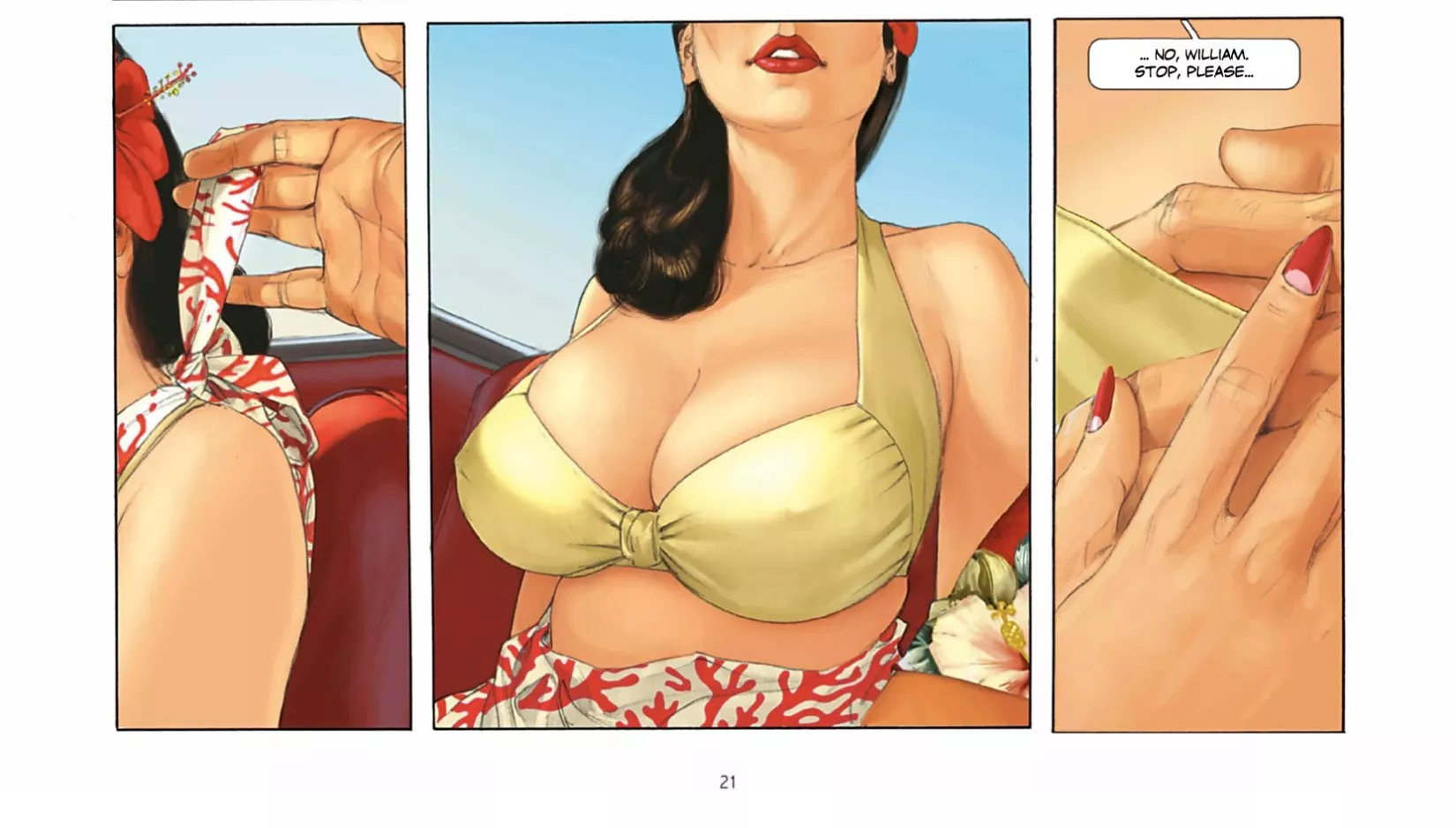 Angela's Cleavage [Angel Wings #4]