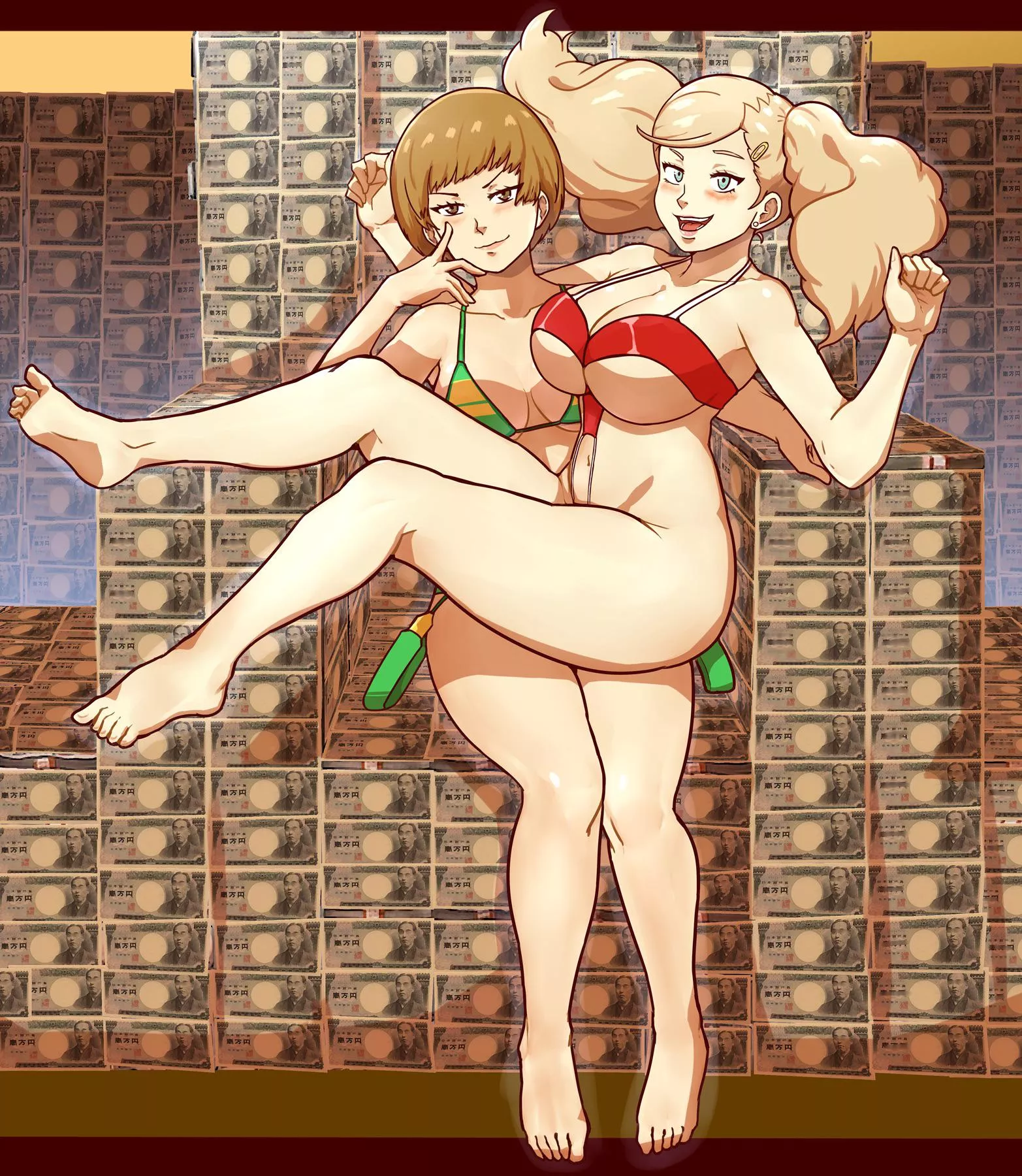 Ann on Chie’s lap [Persona] (91m10)