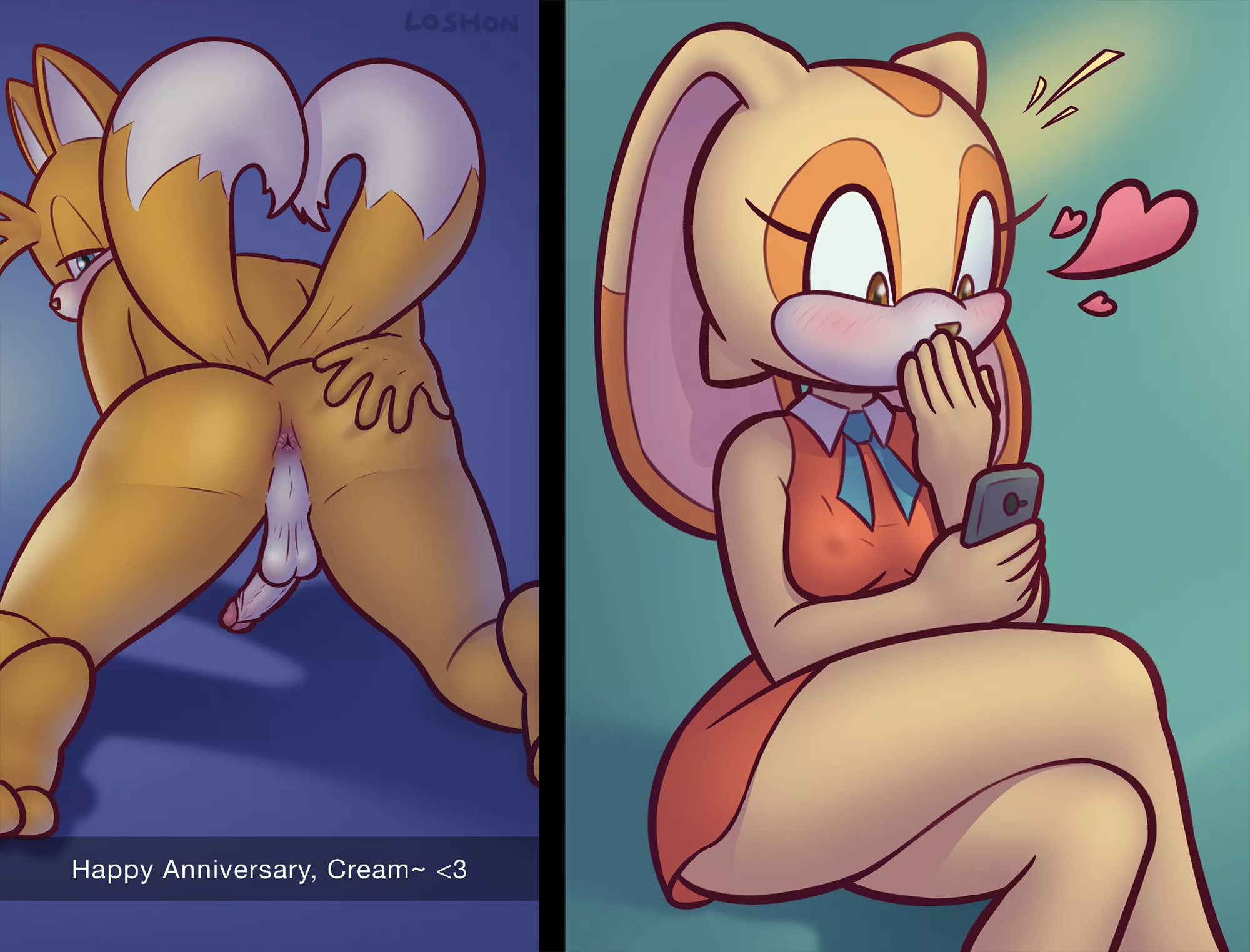 Anniversary gift [Tails x Cream] (Loshon)