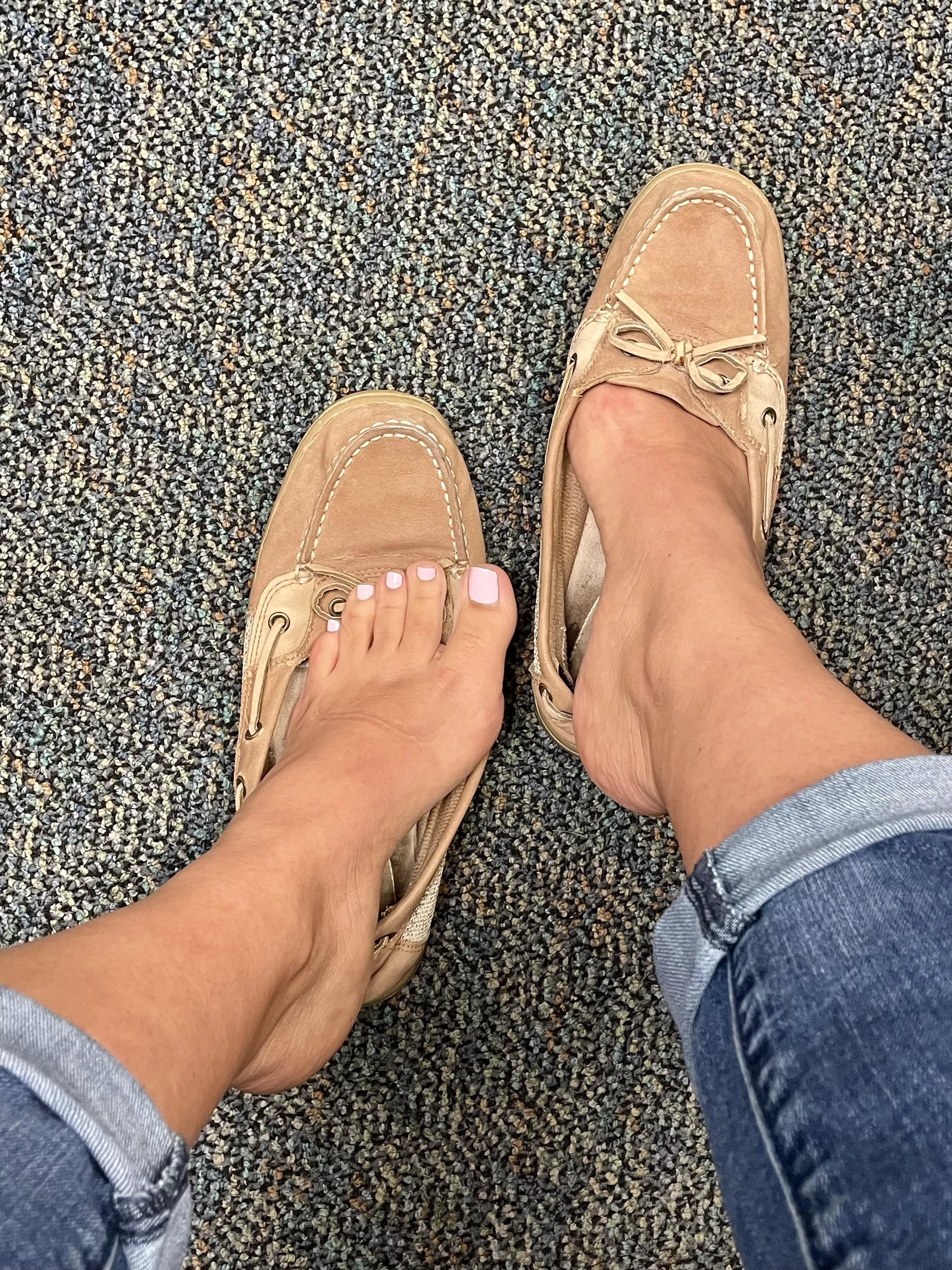 Another day with no socks! You know how this is gonna go. Happy Friday!