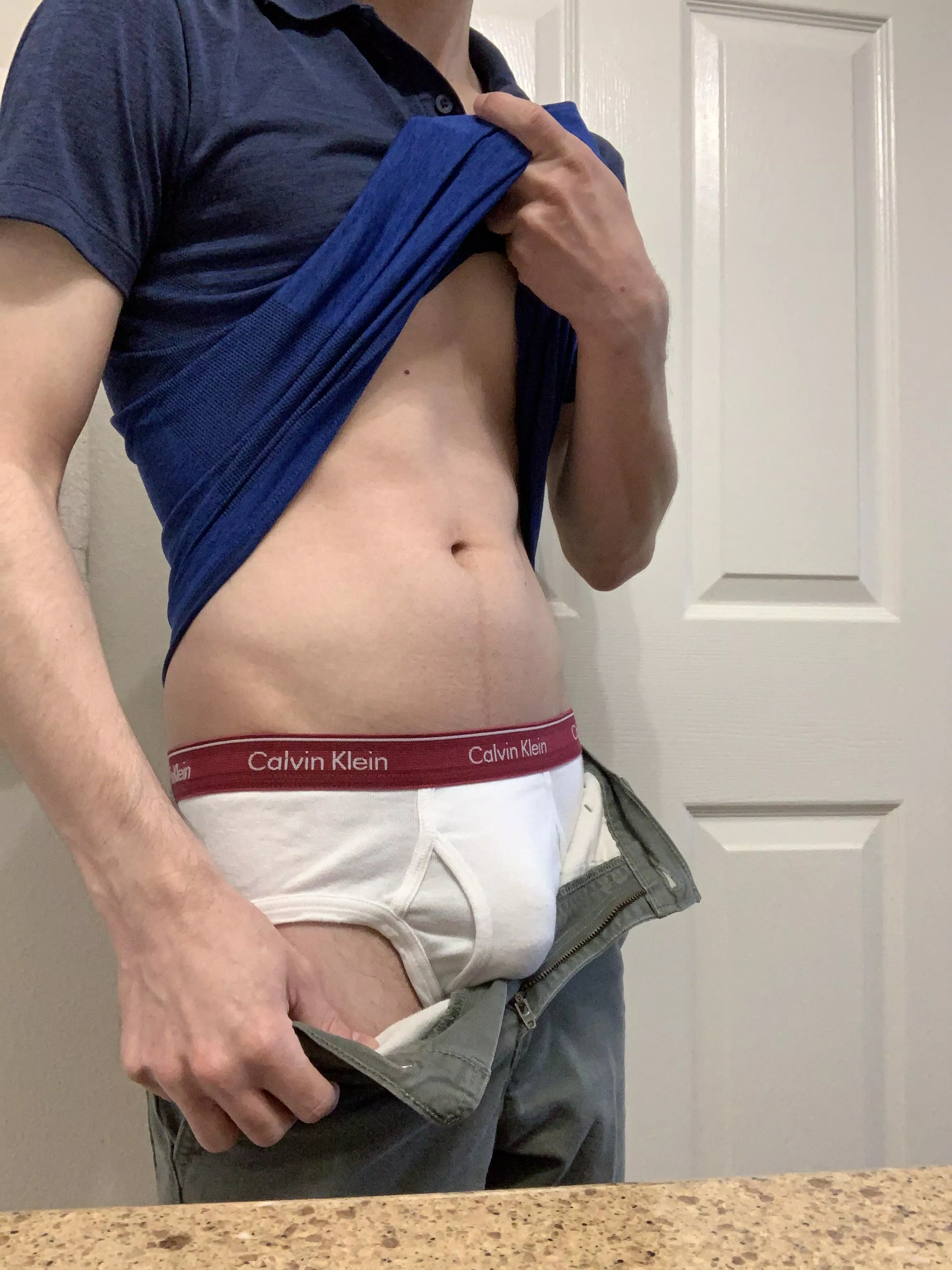 Another peek of my underwear for the day!