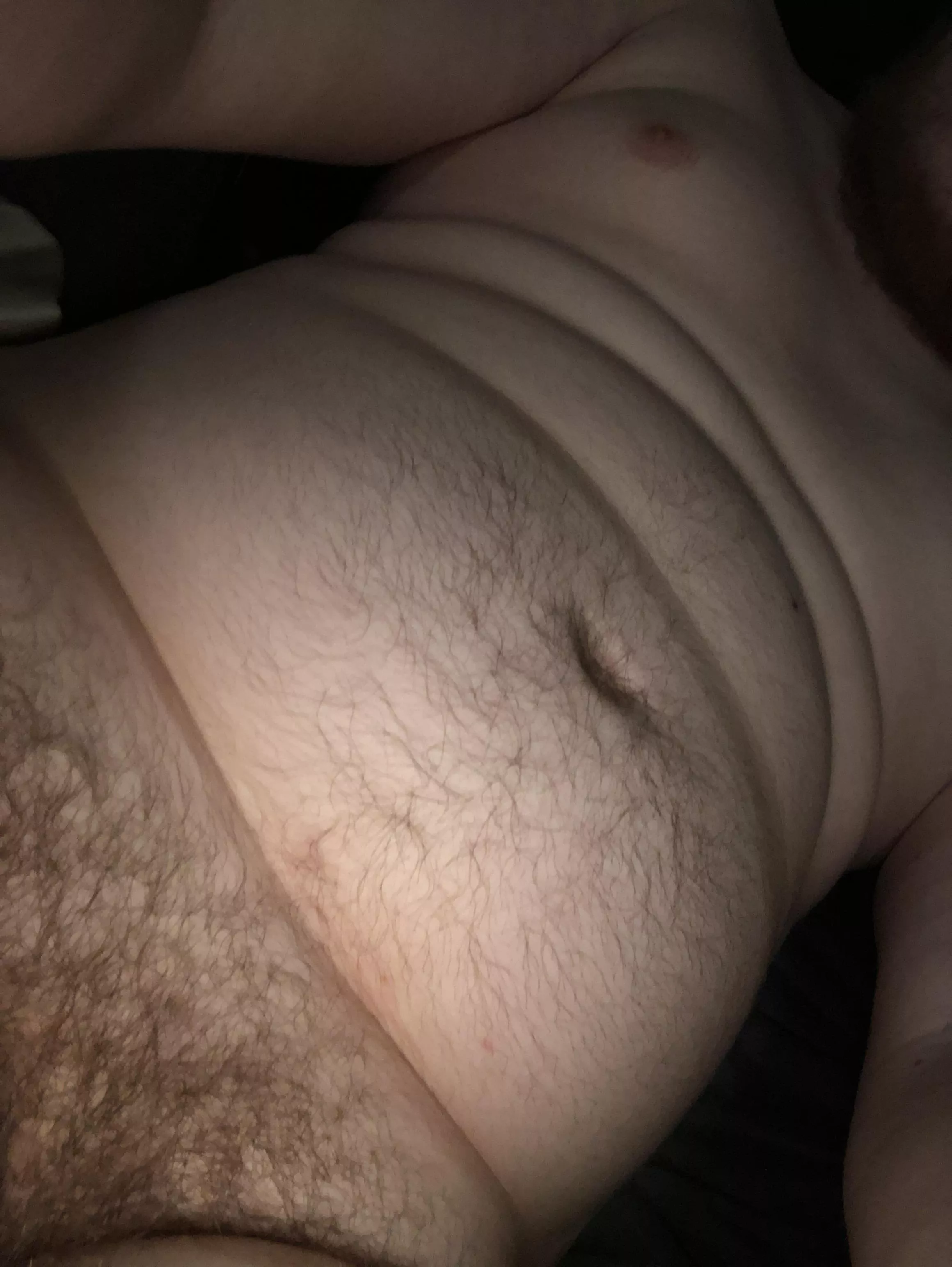 Any lovers of hairy bellies?