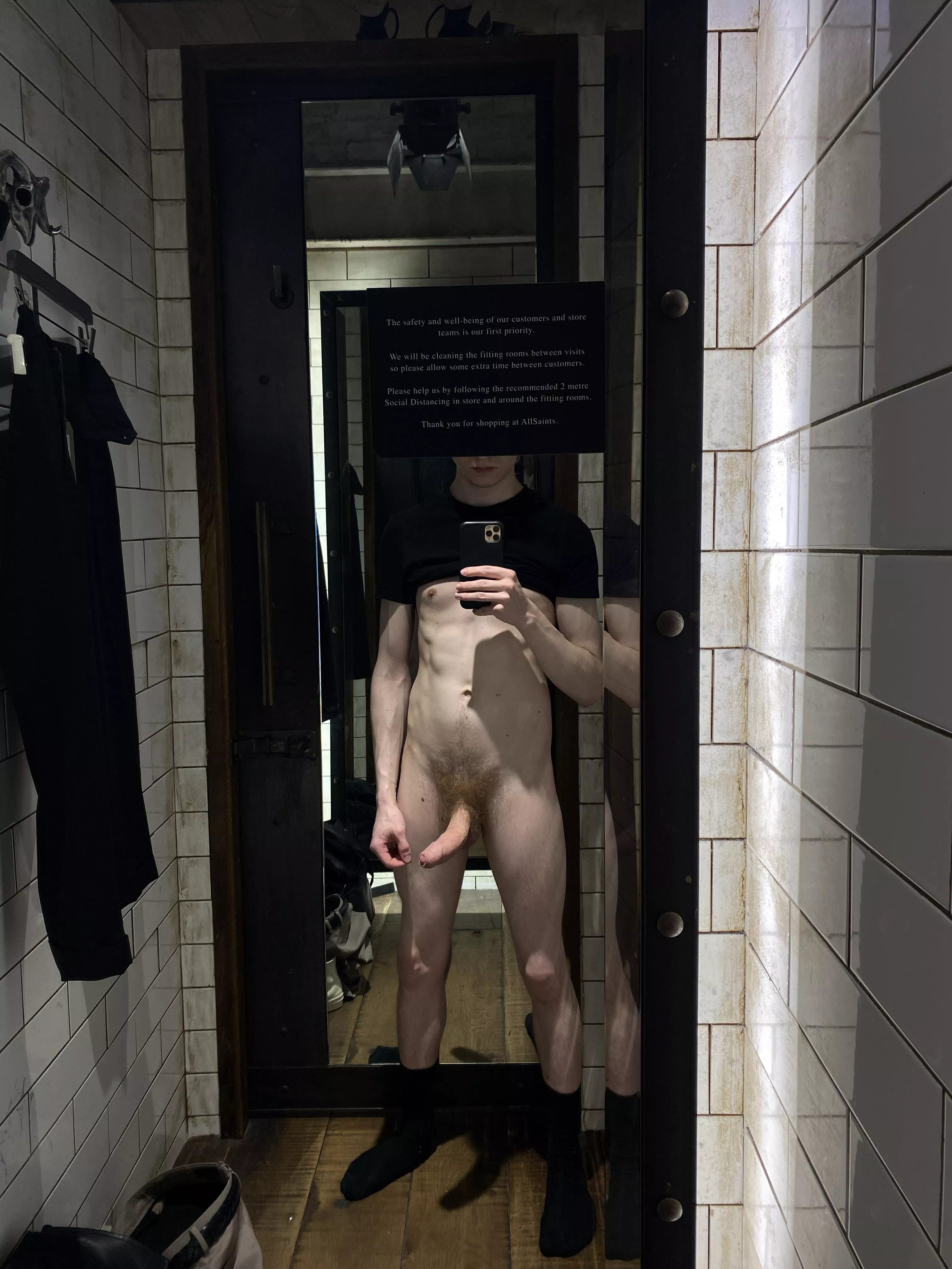 Anyone else get hard as soon as you’re in a changing room?