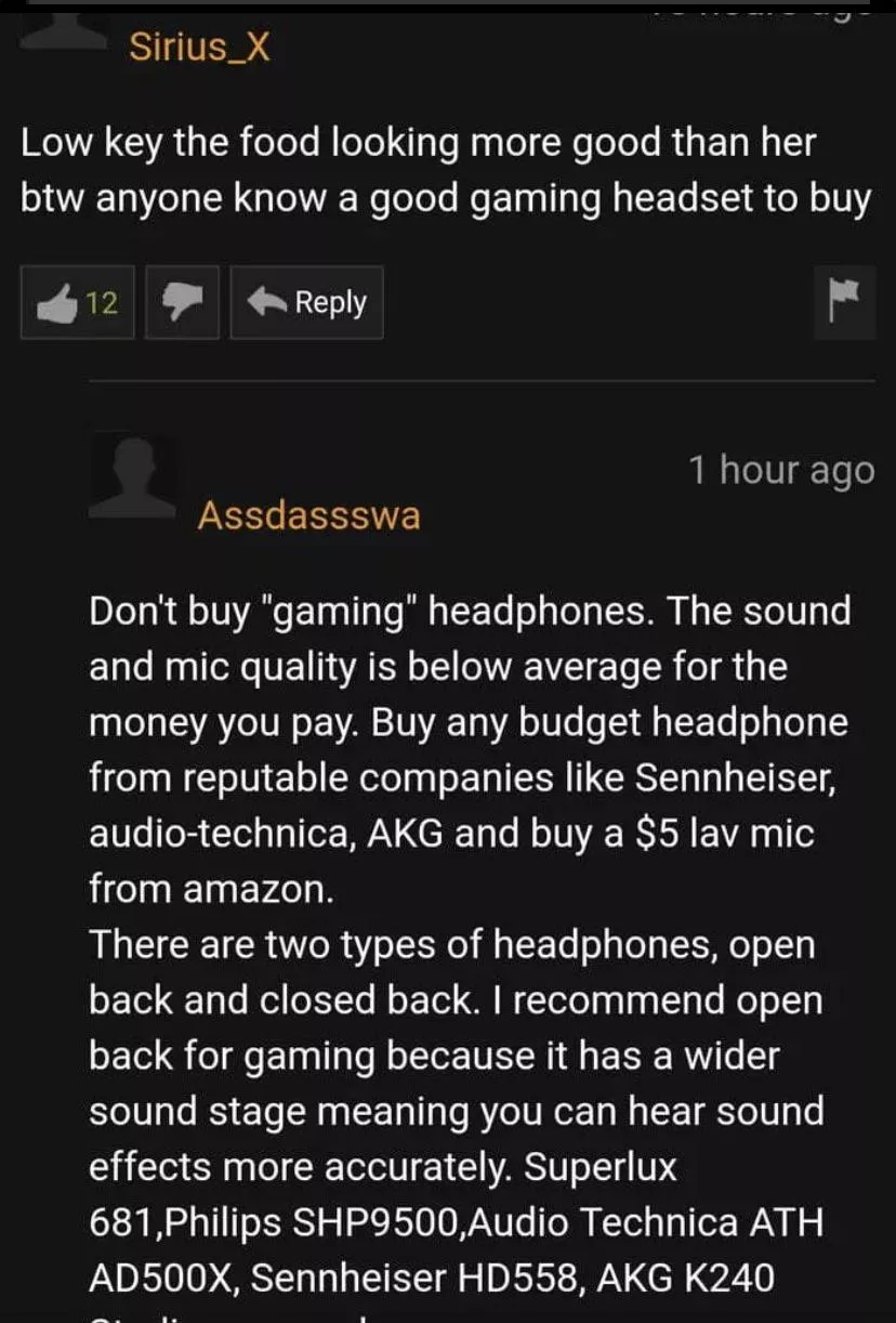 Anyone know any good gaming headsets?