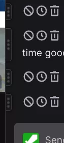 anyone know which extension causes these little bars with the circles on the left side of chat for moderation? and if it can be disabled?