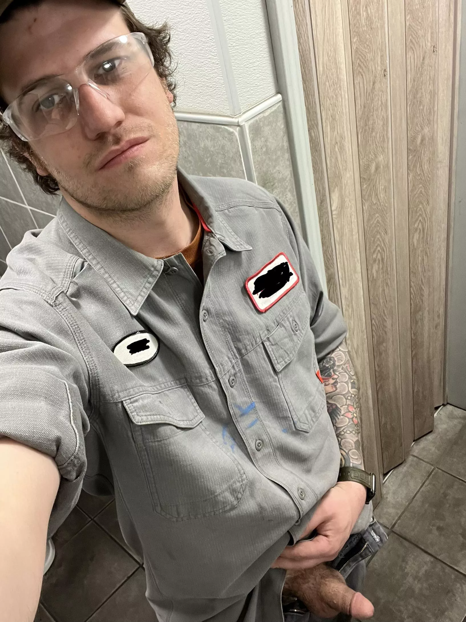 Anyone like a hardworking guy in uniform?