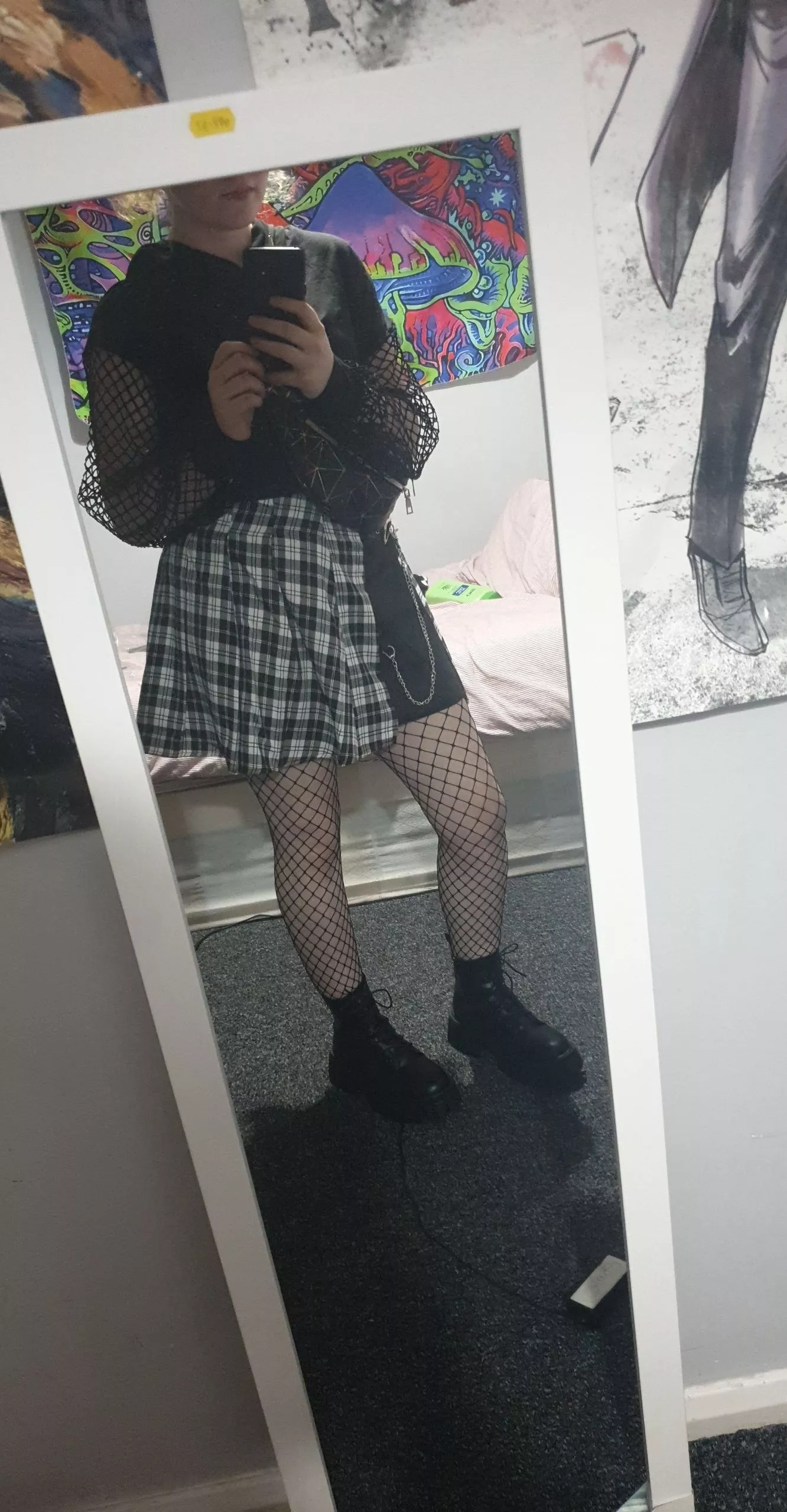 Anyone looking for a submissive goth gf?