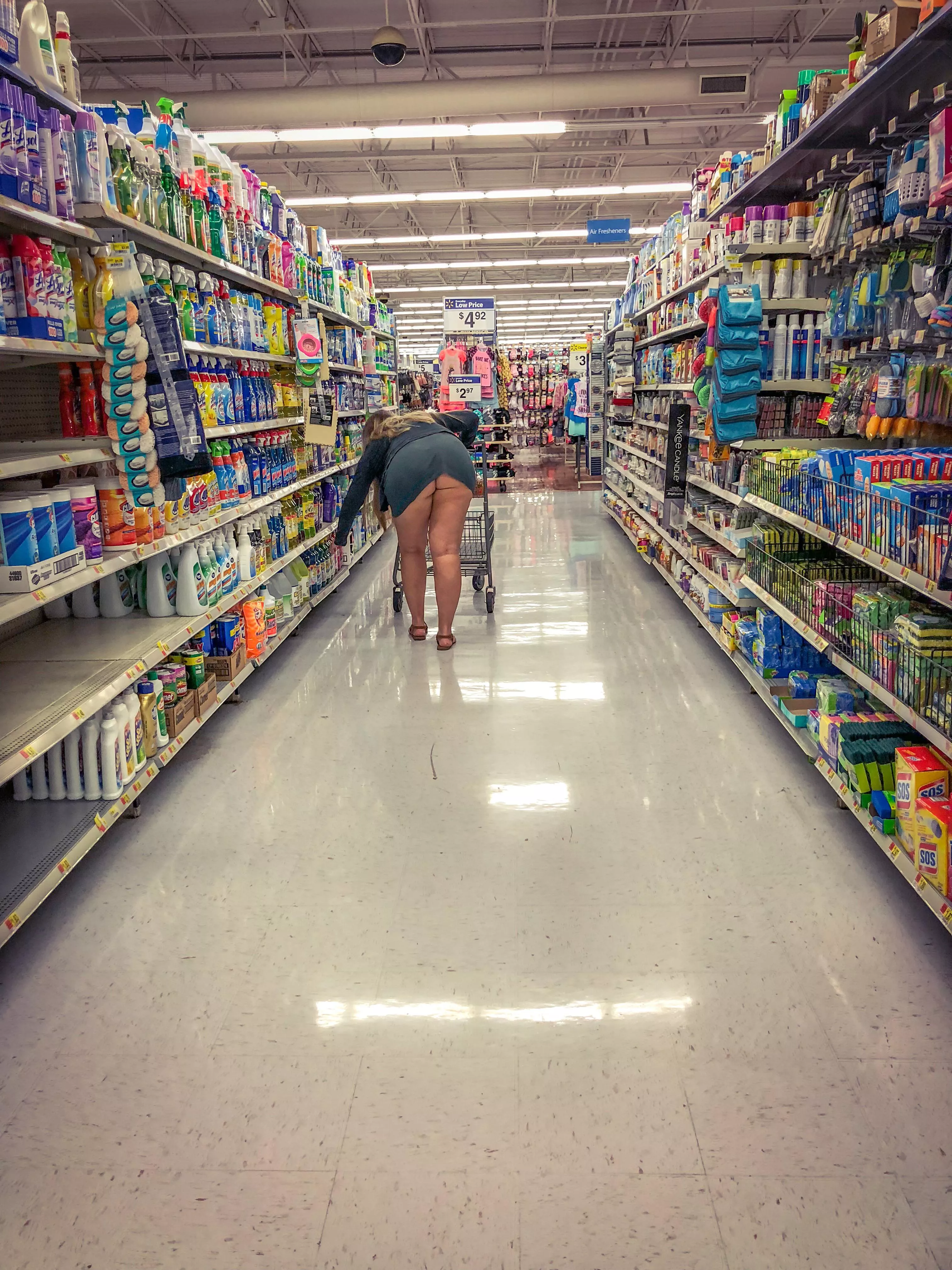 Anyone need anything from the cleaning isle? I can get a lil dirty.