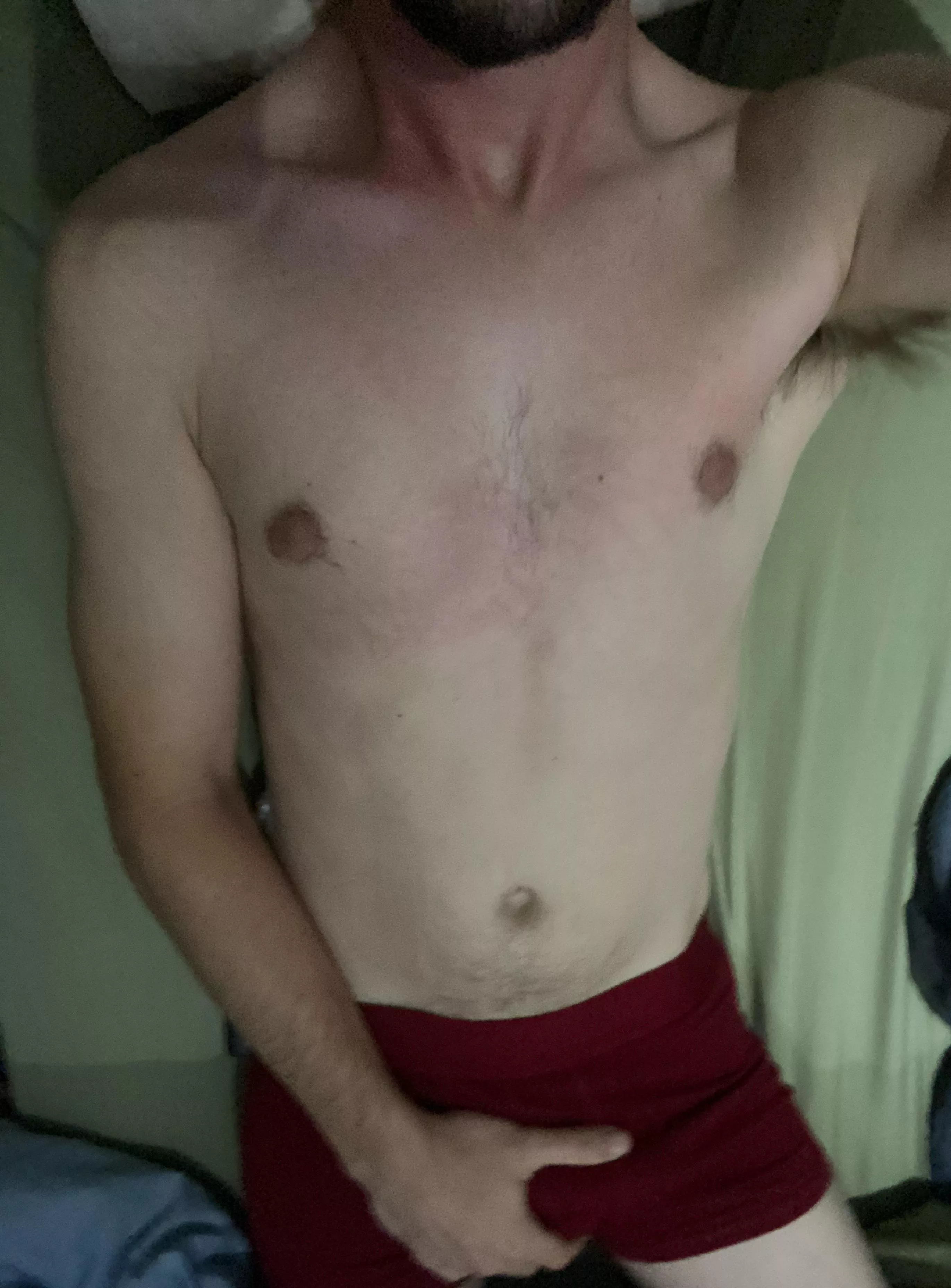 Anyone wanna bro out like this all day? I could make us coffee at some point. [30] DMs open.