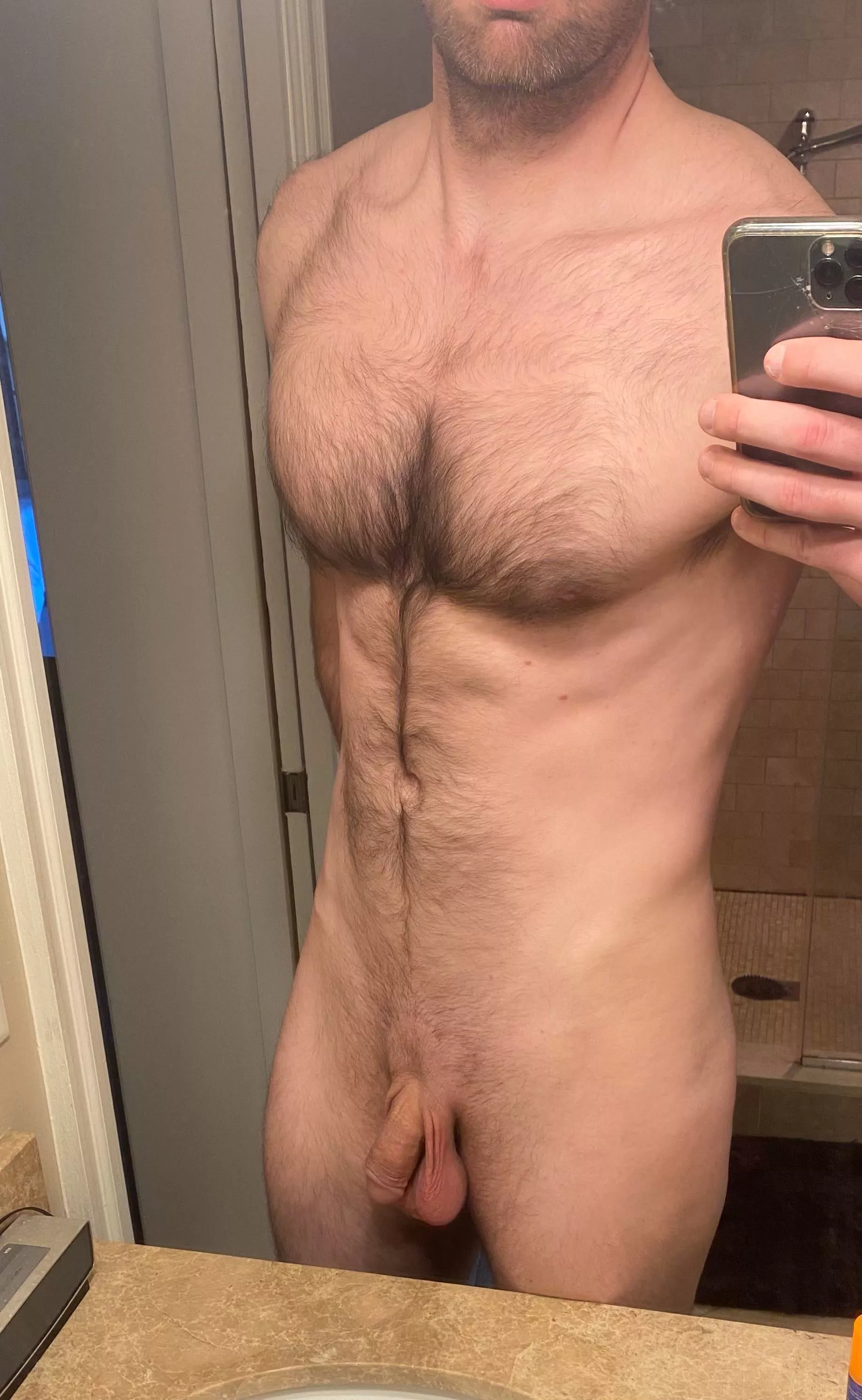 Anyone want to milk a hairy daddy?