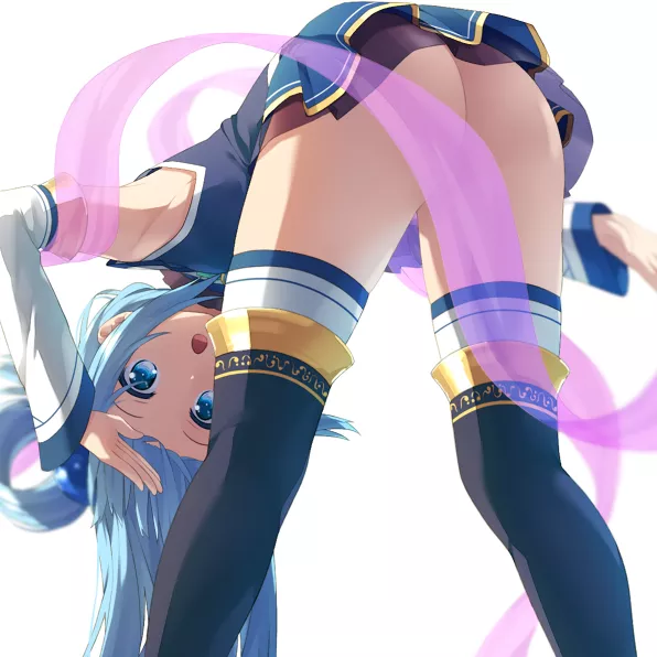 Aqua's useless thigh's!