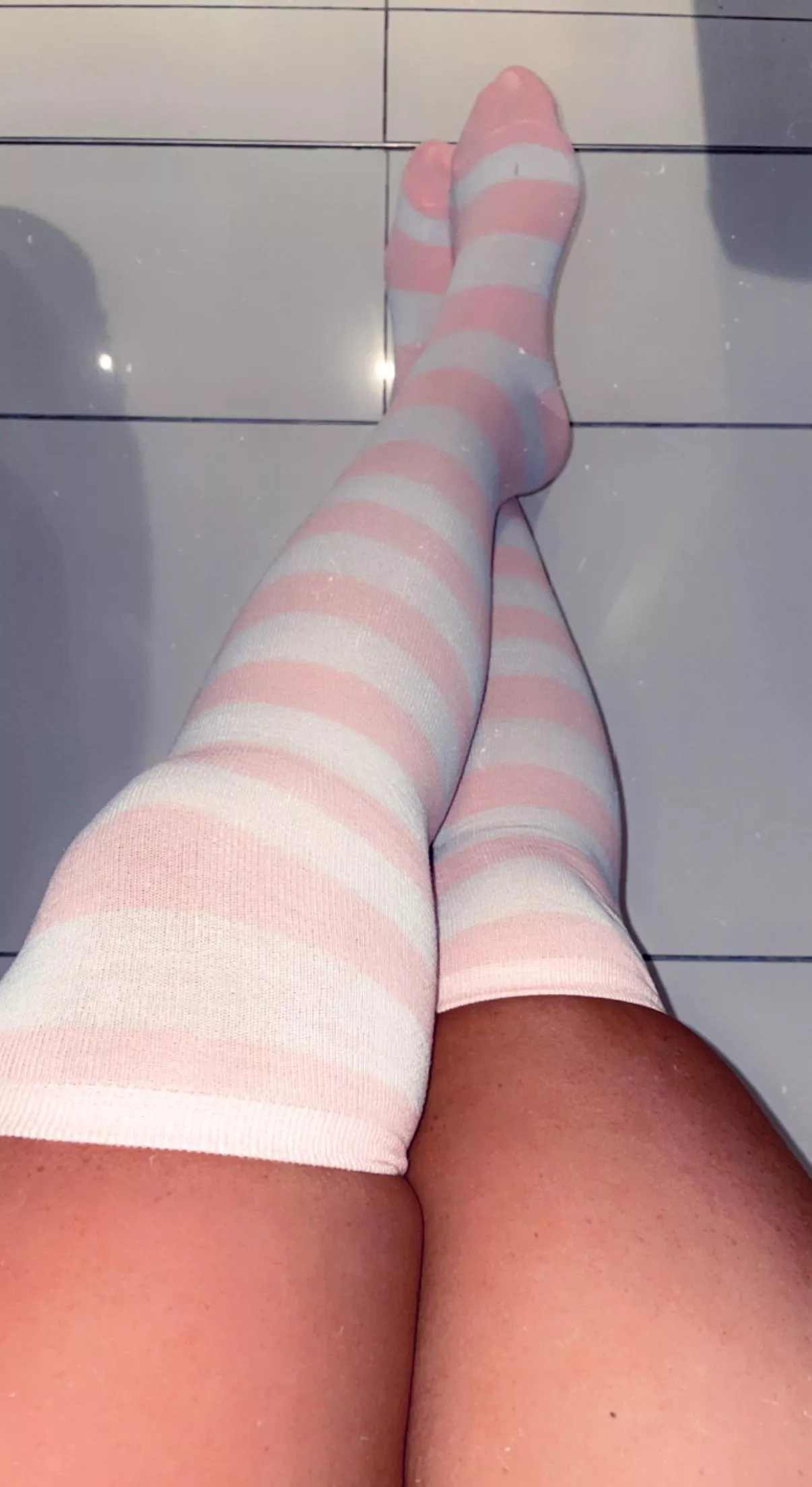 Are knee high stripped socks sexy ?