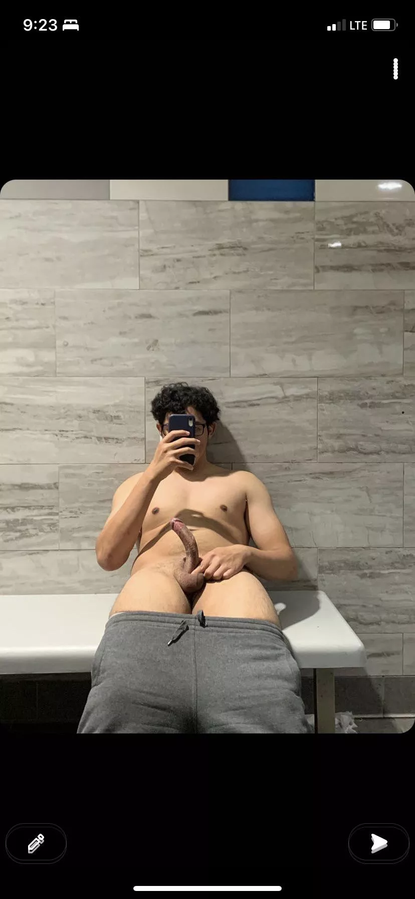 Are we fucking in the gym showers?