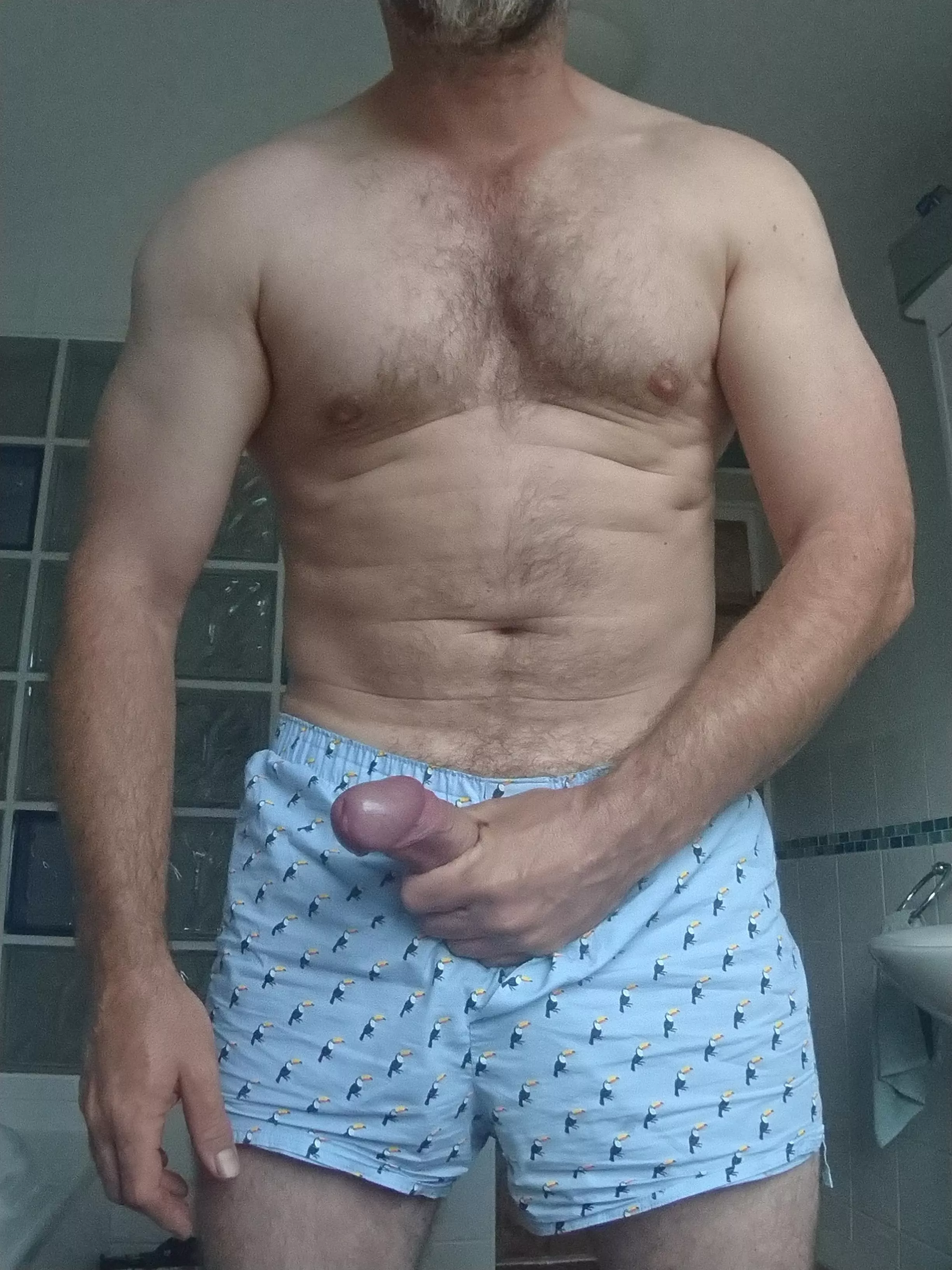 Are you laughing at my boxers... or choking on my cock?! (44)