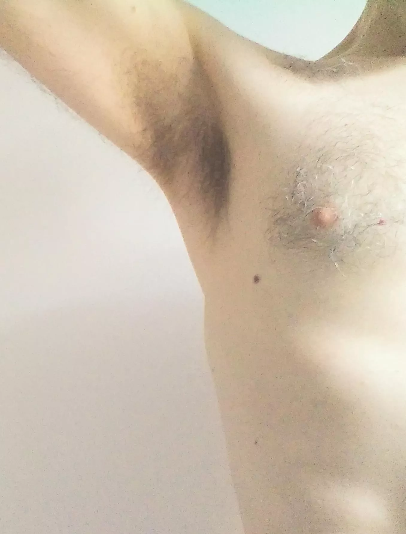 Armpit and Hairy Nipple (Anyone what to Lick ?)