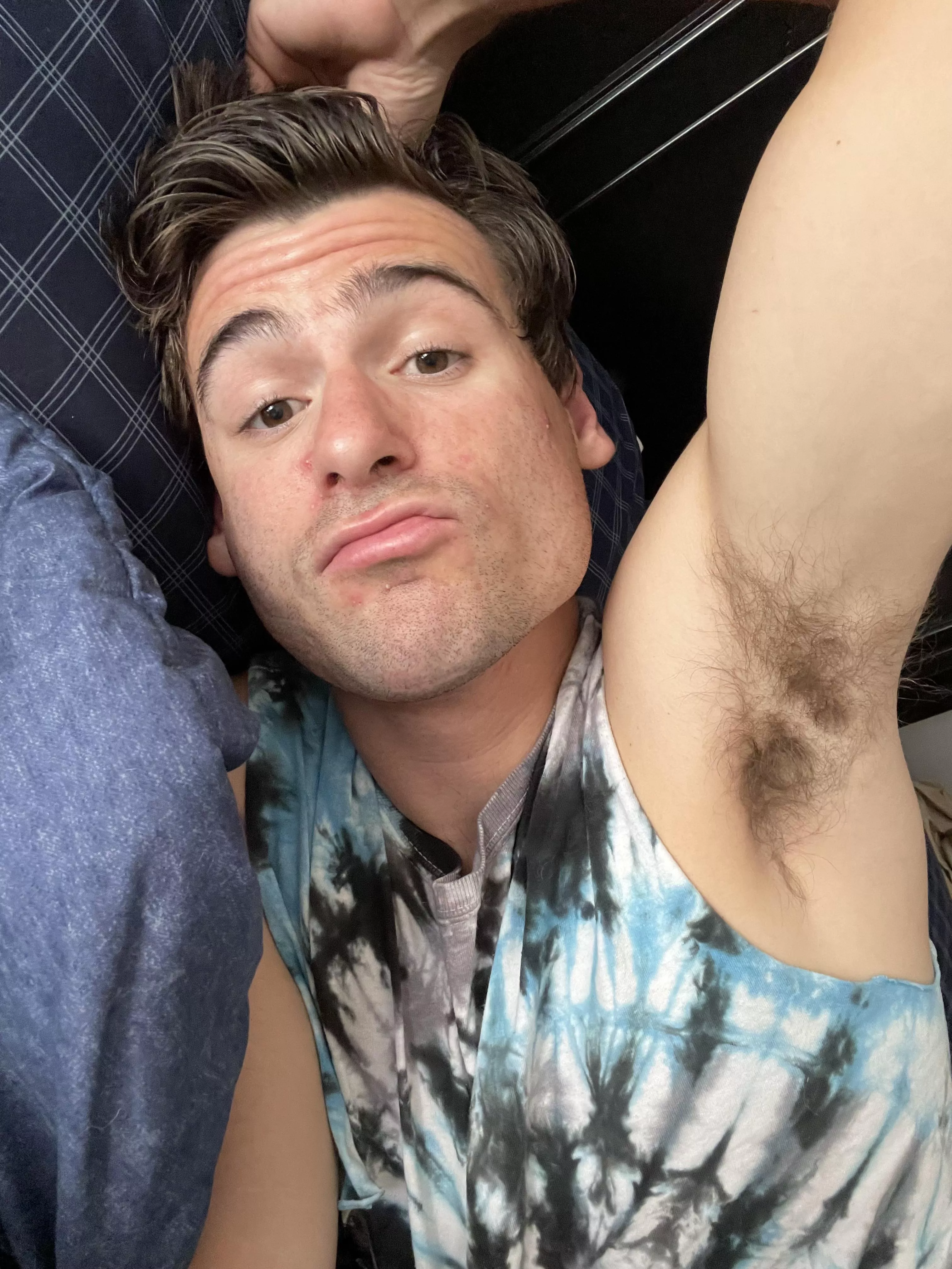 Armpit tease