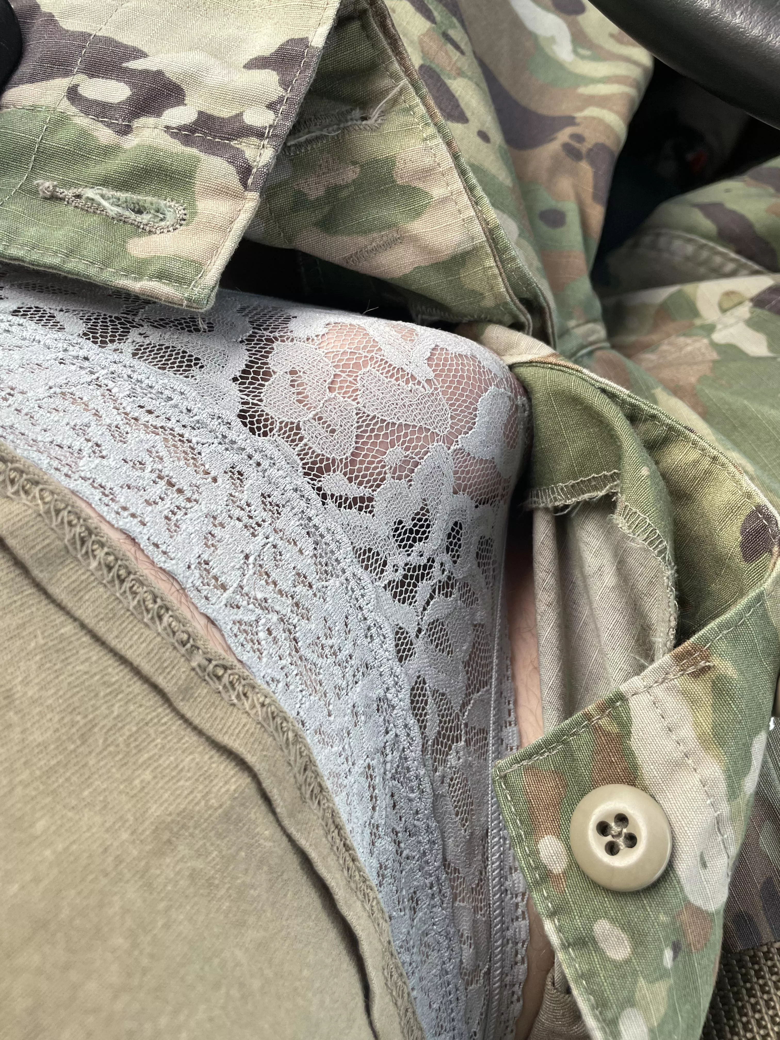 Army and panties.