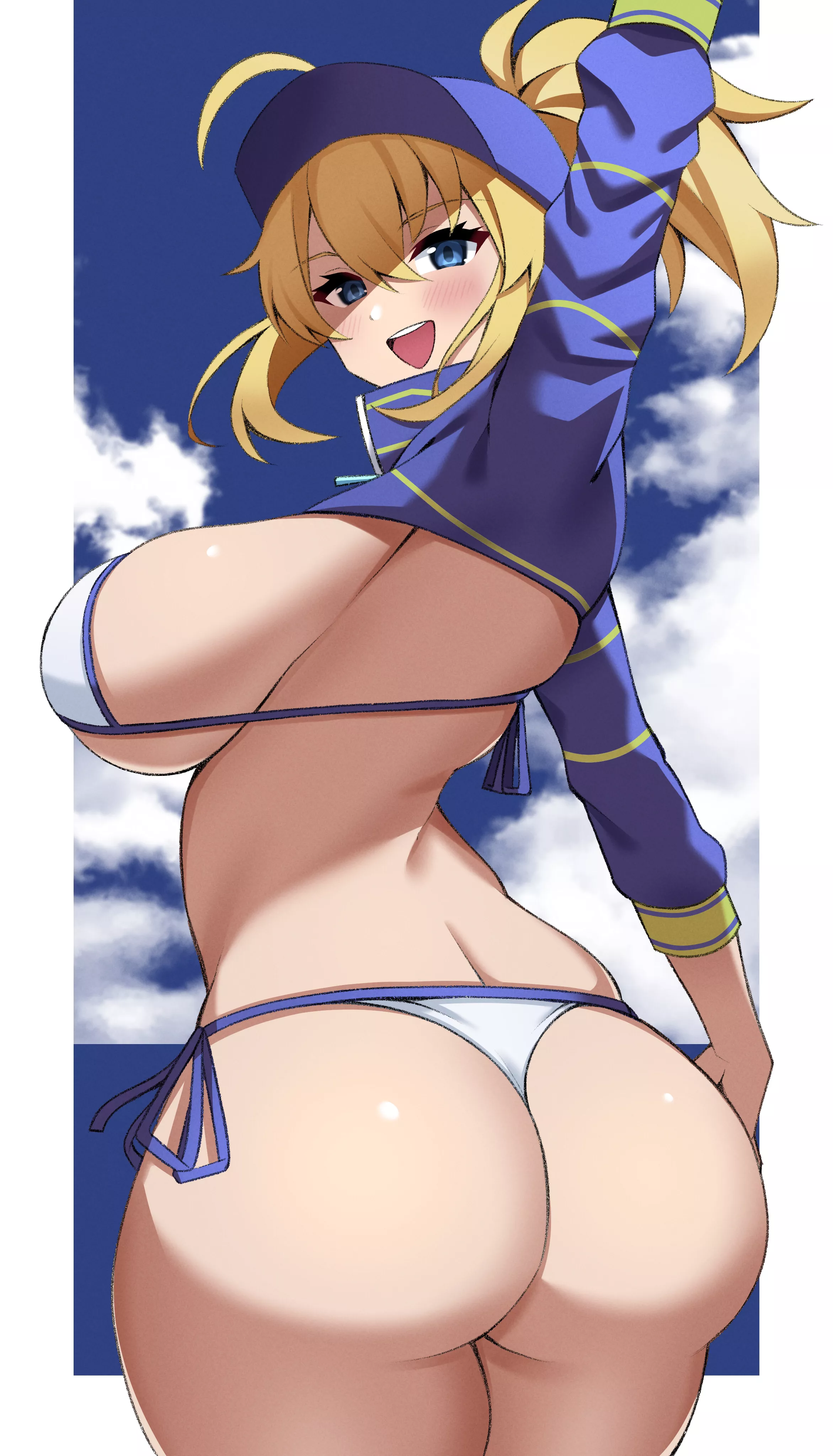 Artoria's great fat booty