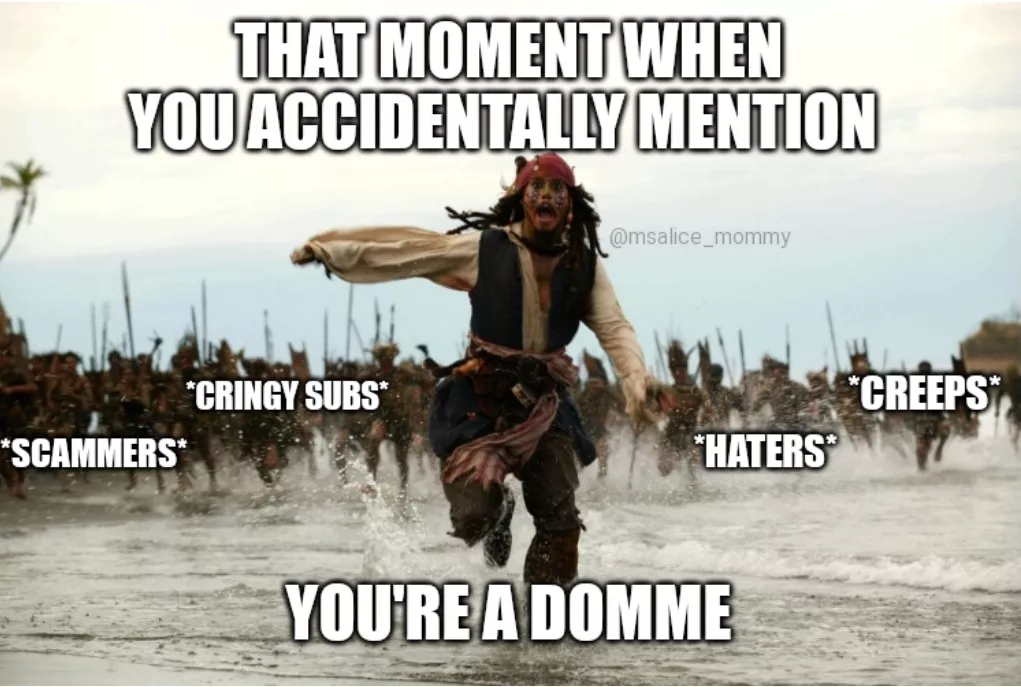 as a domme, it has downsides, but the enjoyment awalys outweighs it <3 a meme I made to also celebrate Johnny Depp!