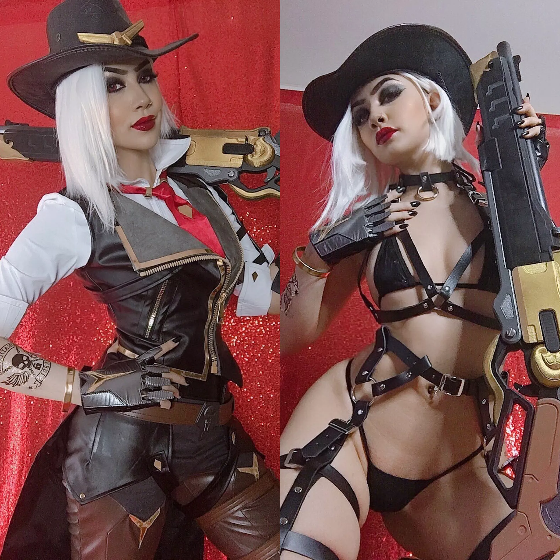 Ashe from Overwatch on/otf cosplay [OC]