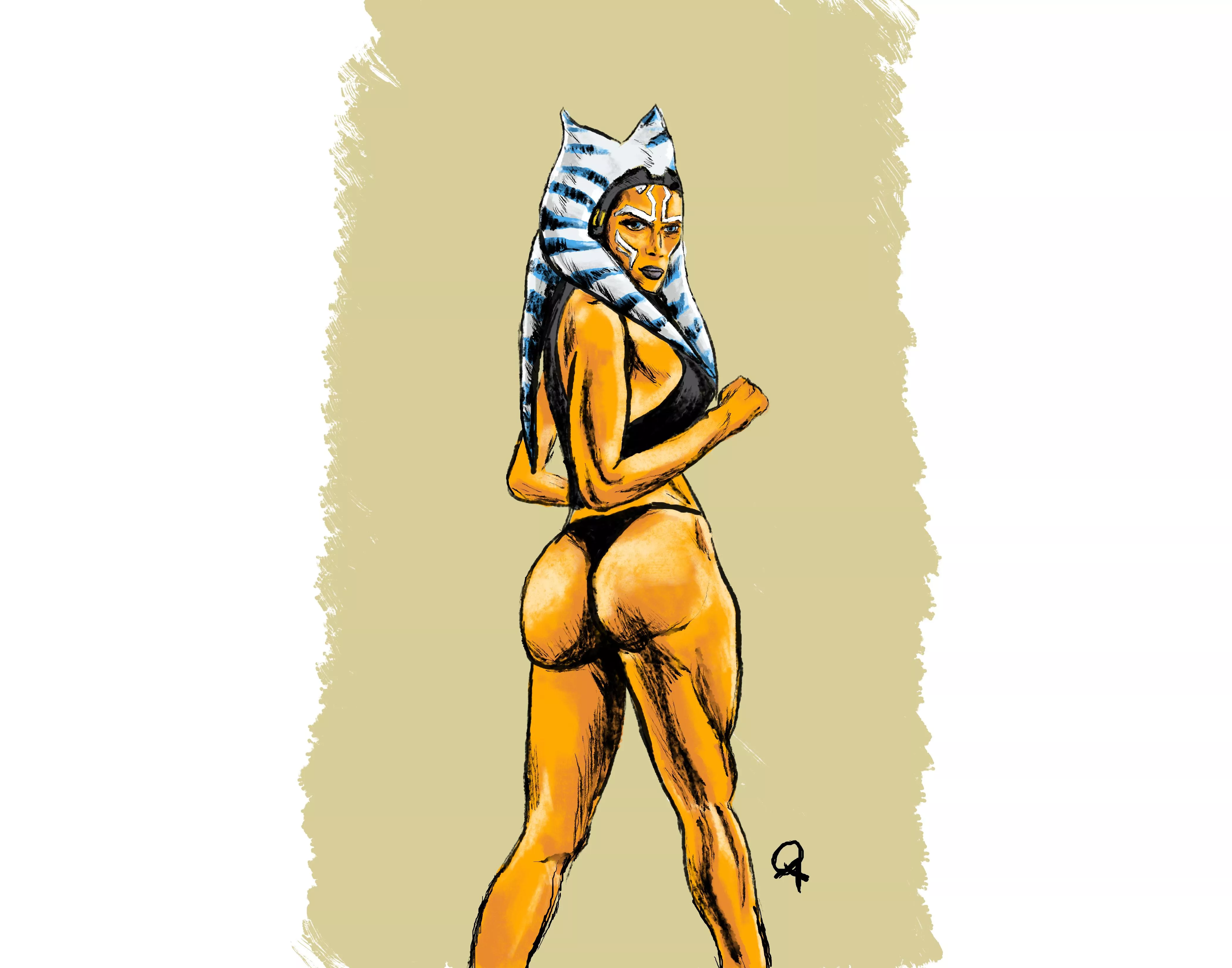 Ashoka / My first attempt at NSFW art (self)