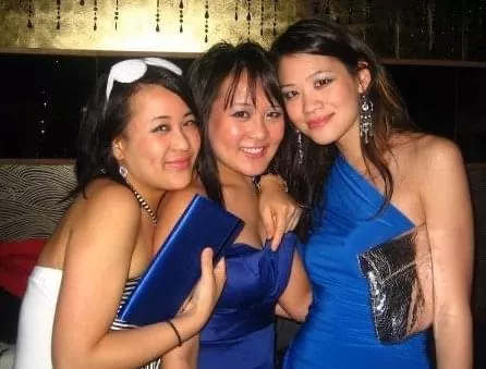 Asian girls night out