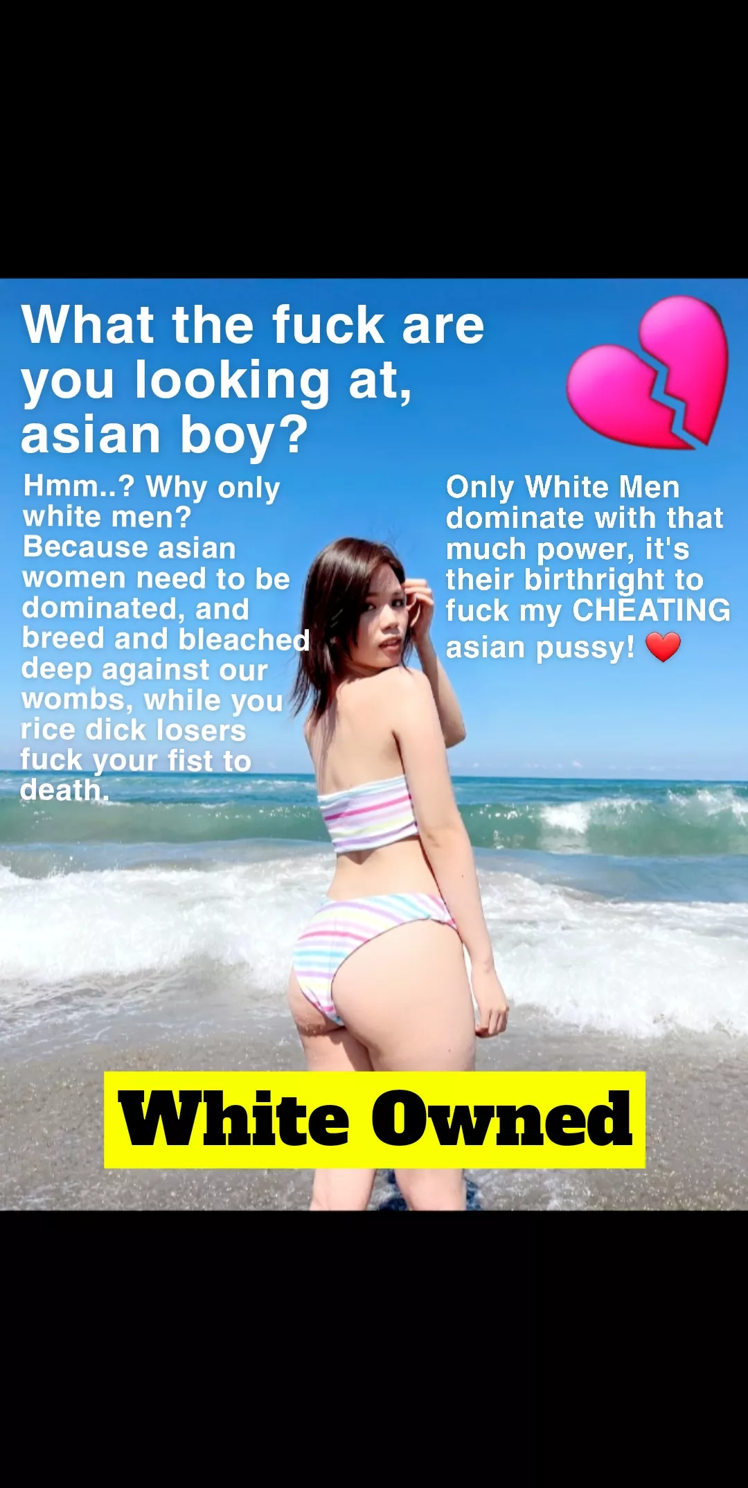 Asians will cheat for BWC