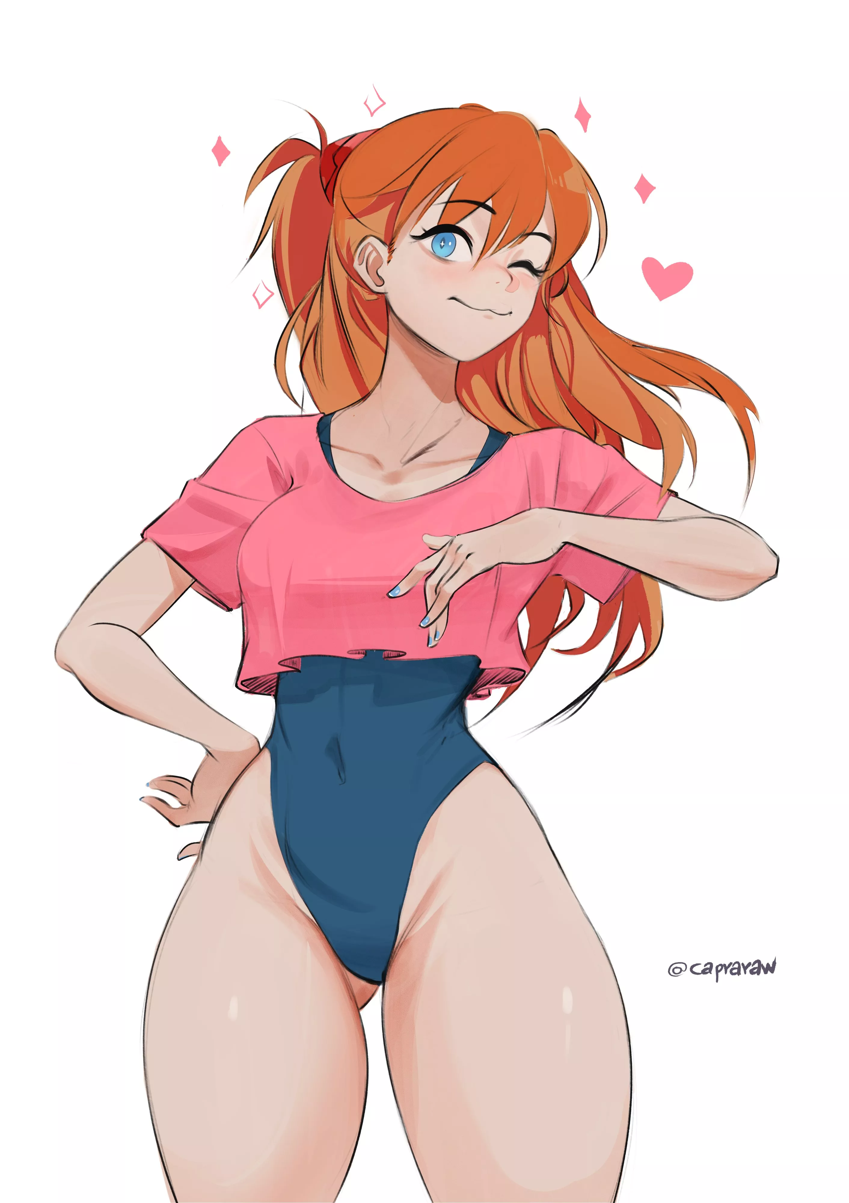 Asuka by (GabsK) [Neon Genesis Evangelion]