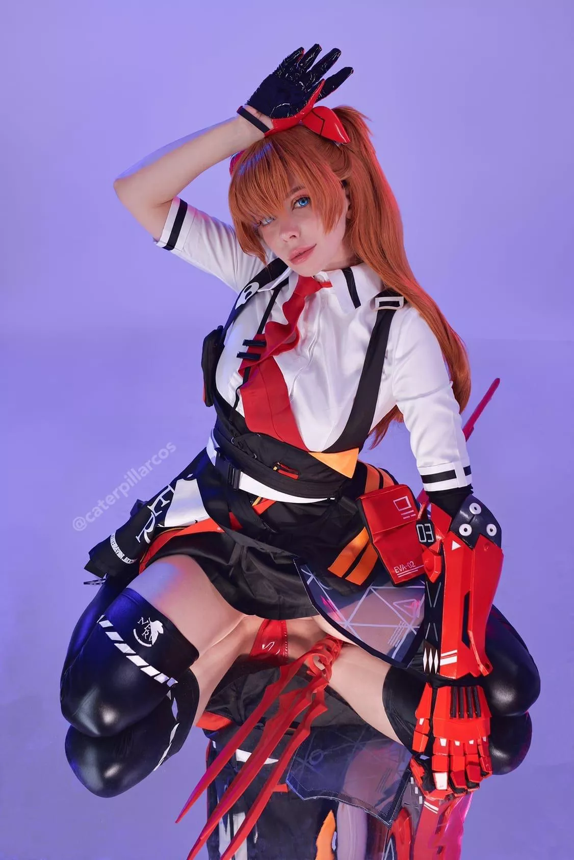 Asuka Langley cosplay by Caterpillarcos