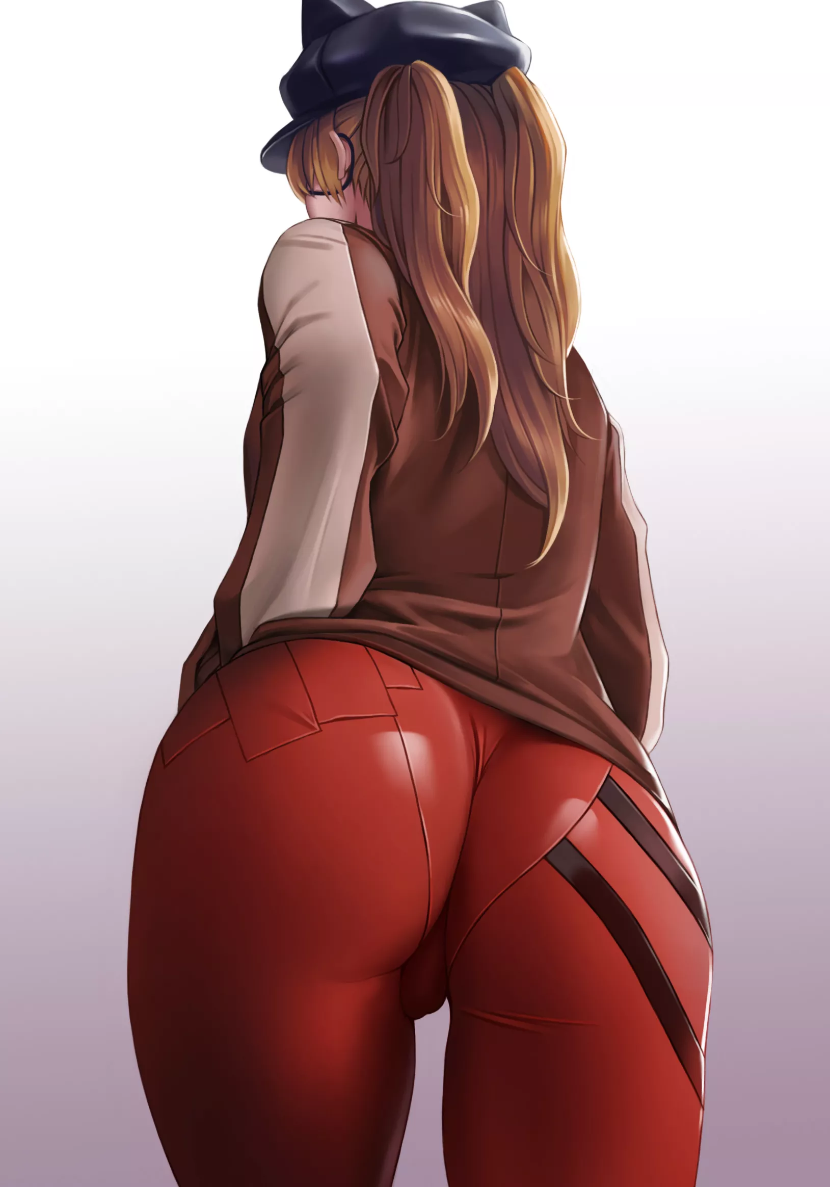 Asuka Plugsuit Ass (Dantewontdie) [Evangelion]