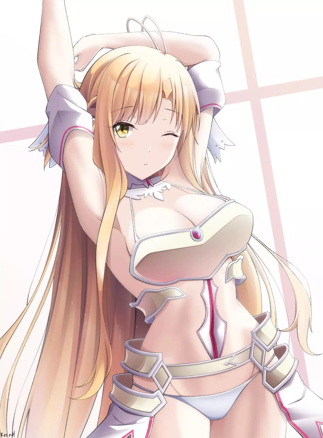 Asuna in sexy armor