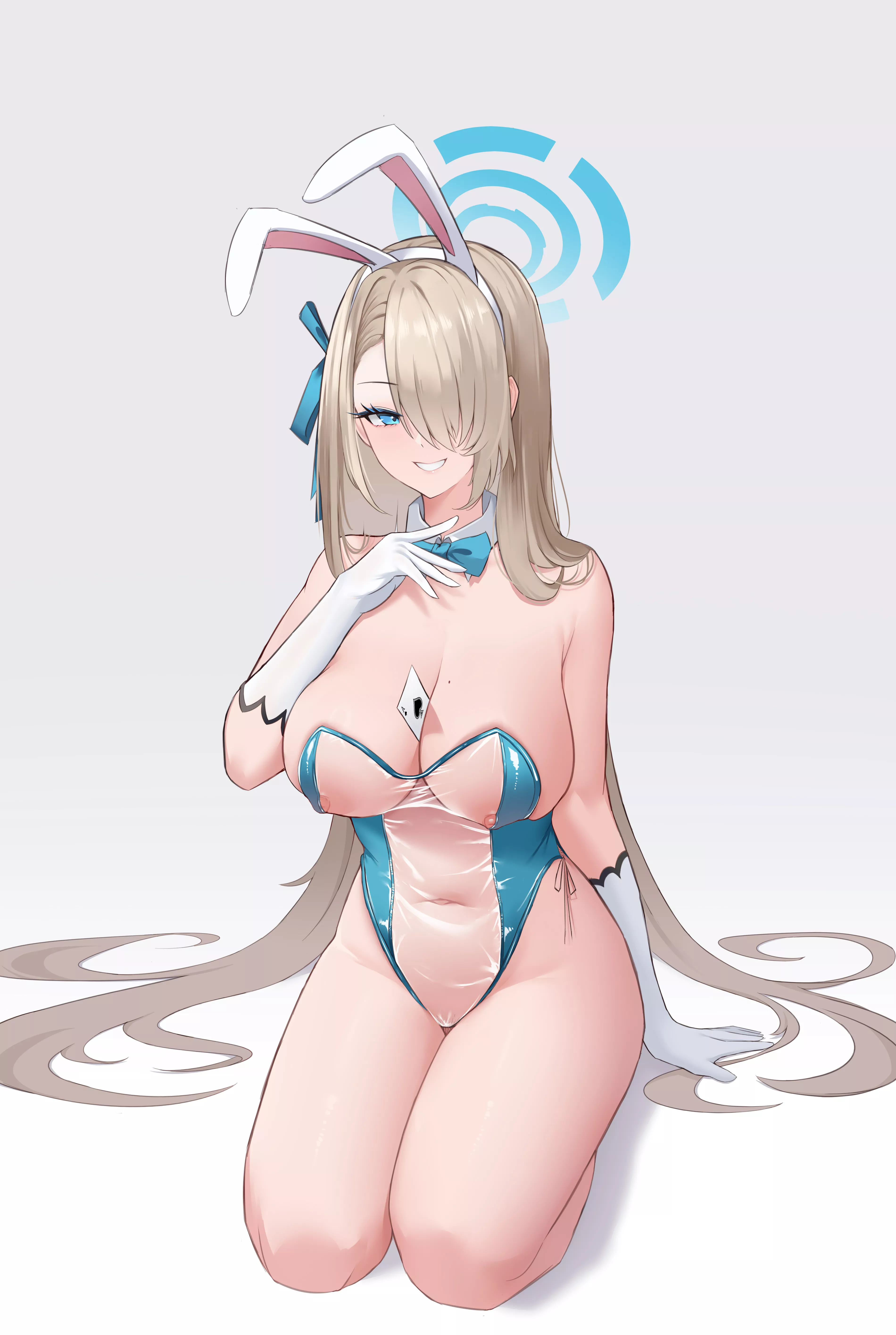 Asuna Translucent Bunny Girl (Yinori ) [Blue Archive] (X-post from r/animebodysuits)