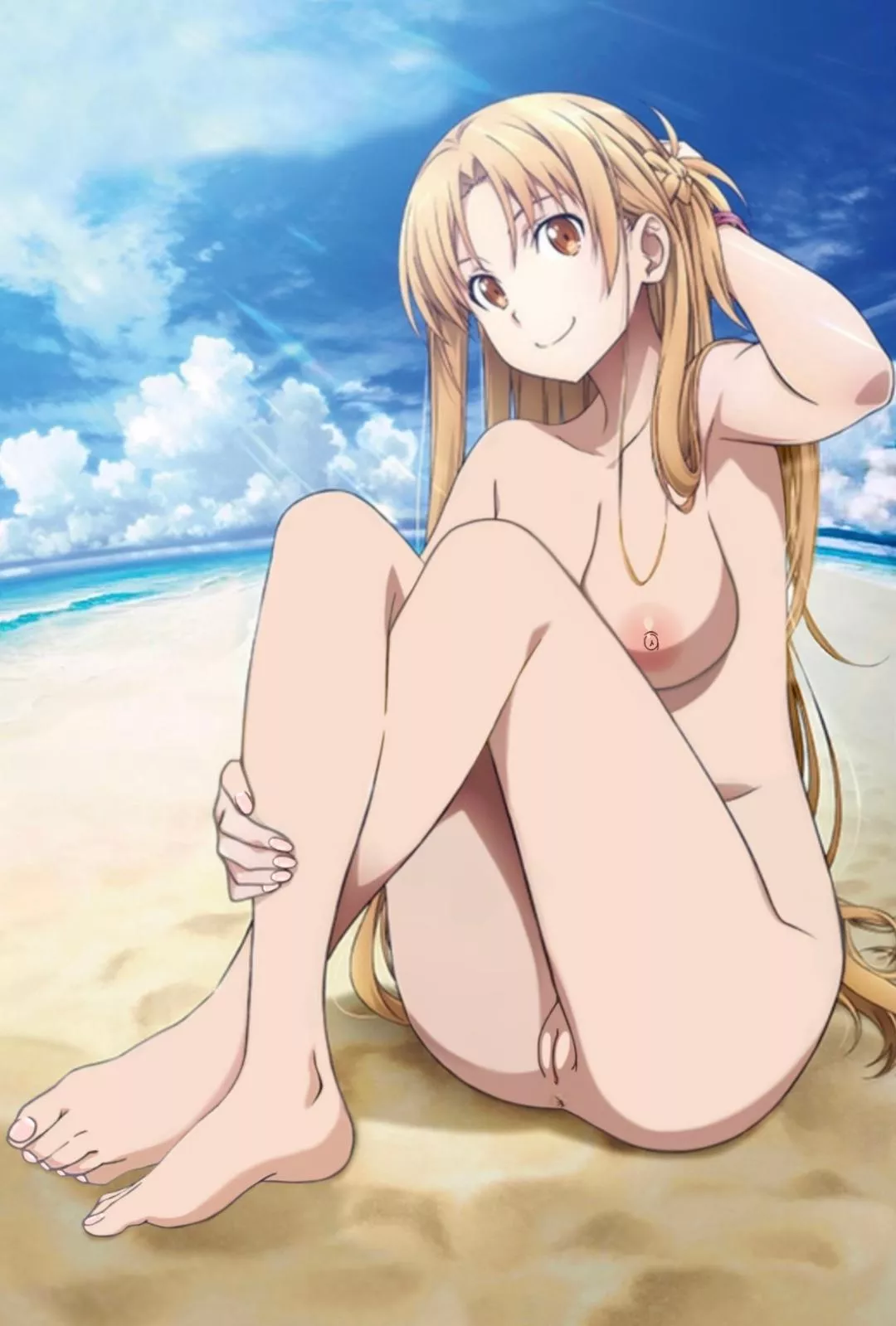 Asuna's day at the beach