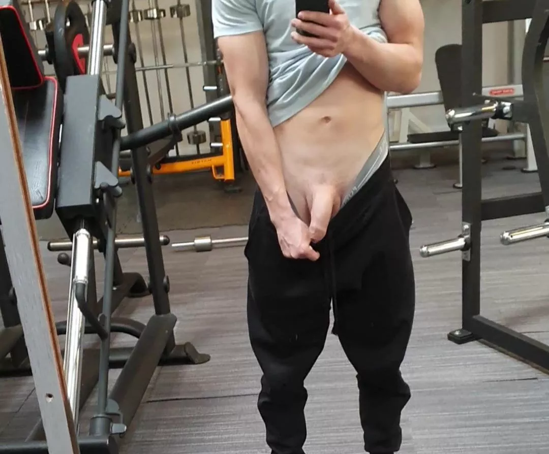 At the gym (18 y/o)