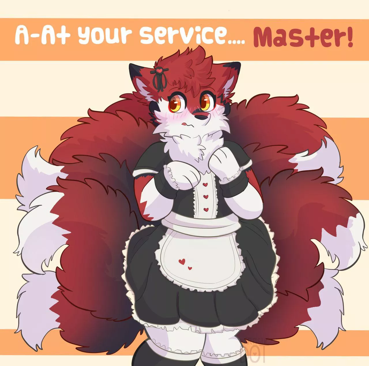 At your service! @artistic_dot on twitter