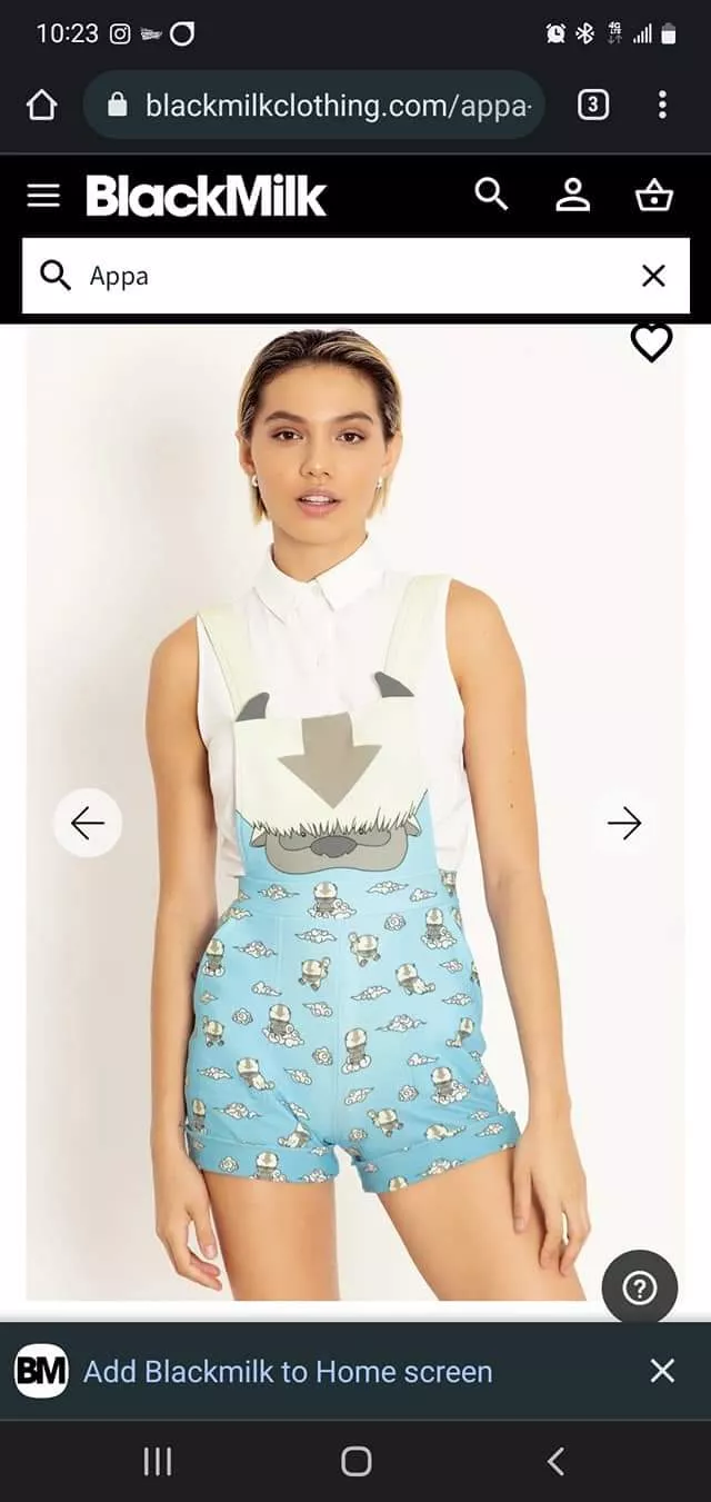 AtLA appa dungarees seen on facebook