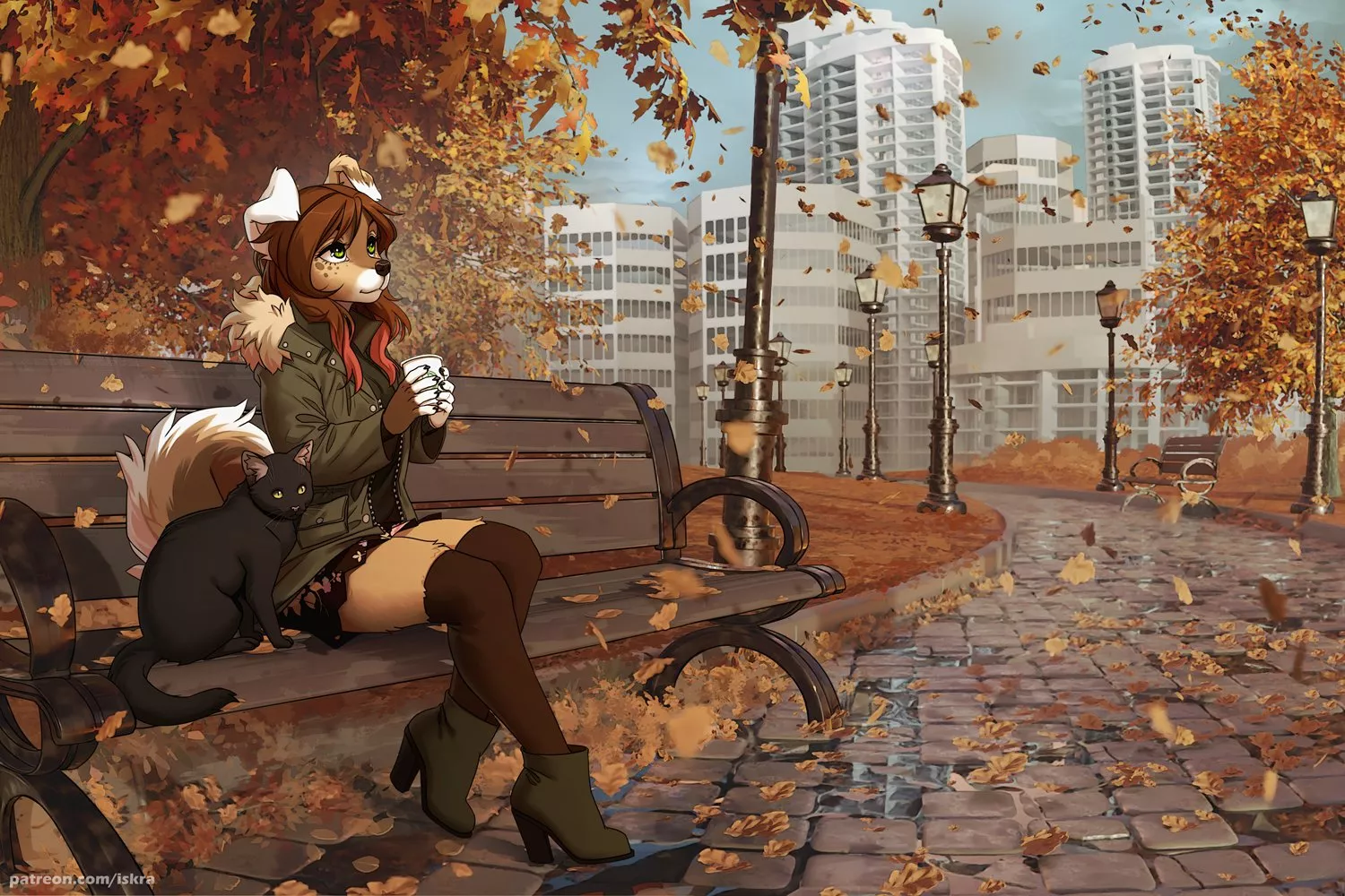 Autumn Day at the Park [art_iskra]