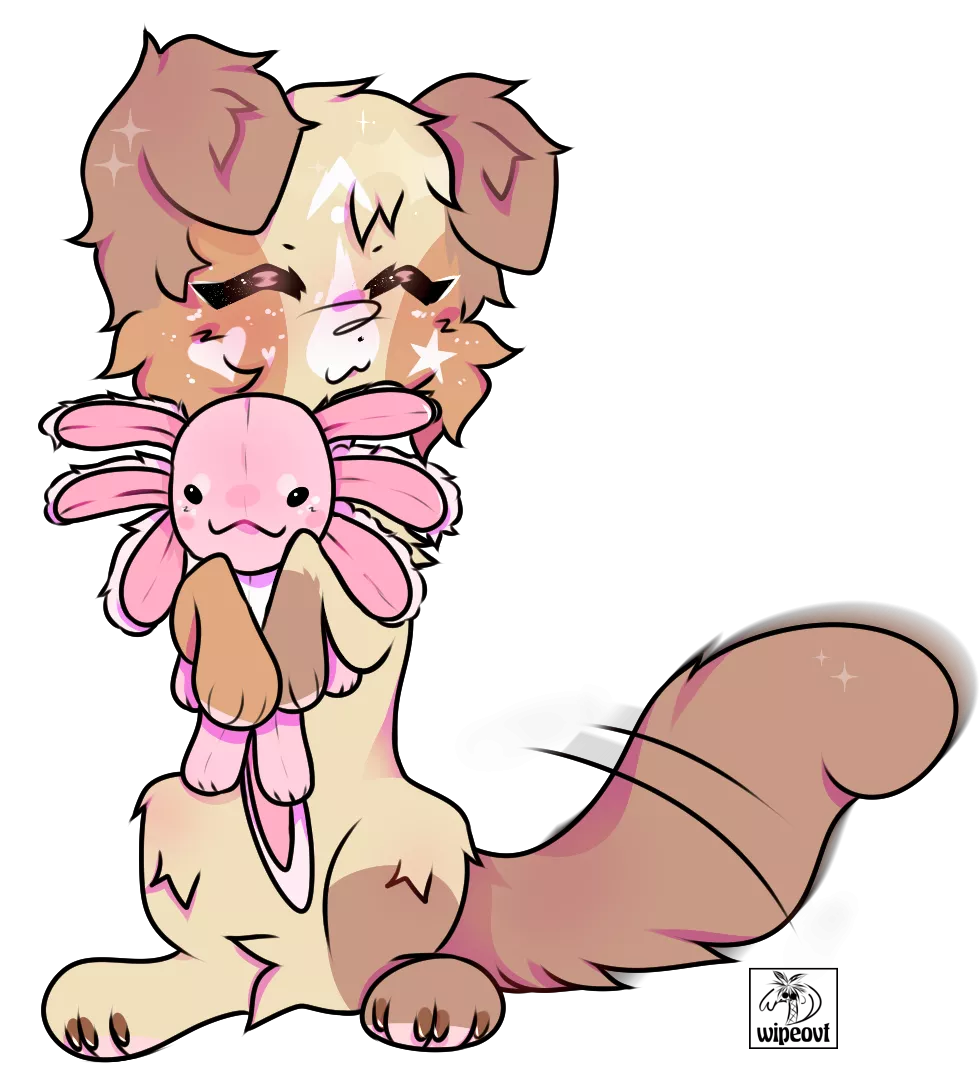 axolotl !! 💗 ART BY ME @wipeovt