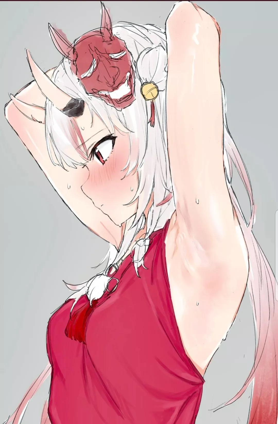 Ayame's armpit is the best armpit that I've ever seen this year 🤤 (Nakiri Ayame) [Hololive]