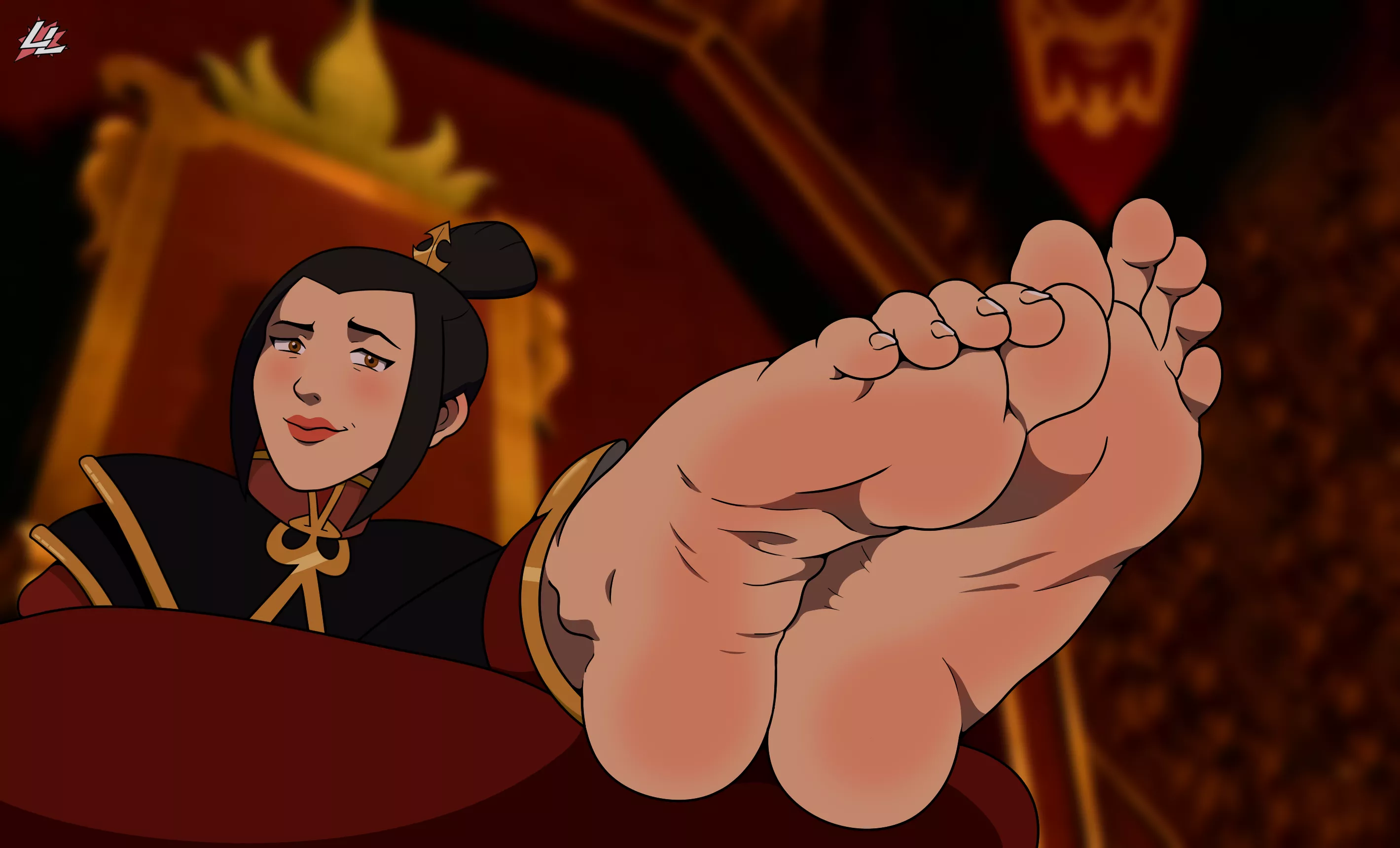 Azula Presents her Soles (SoSpice85) [Avatar: The Last Airbender]