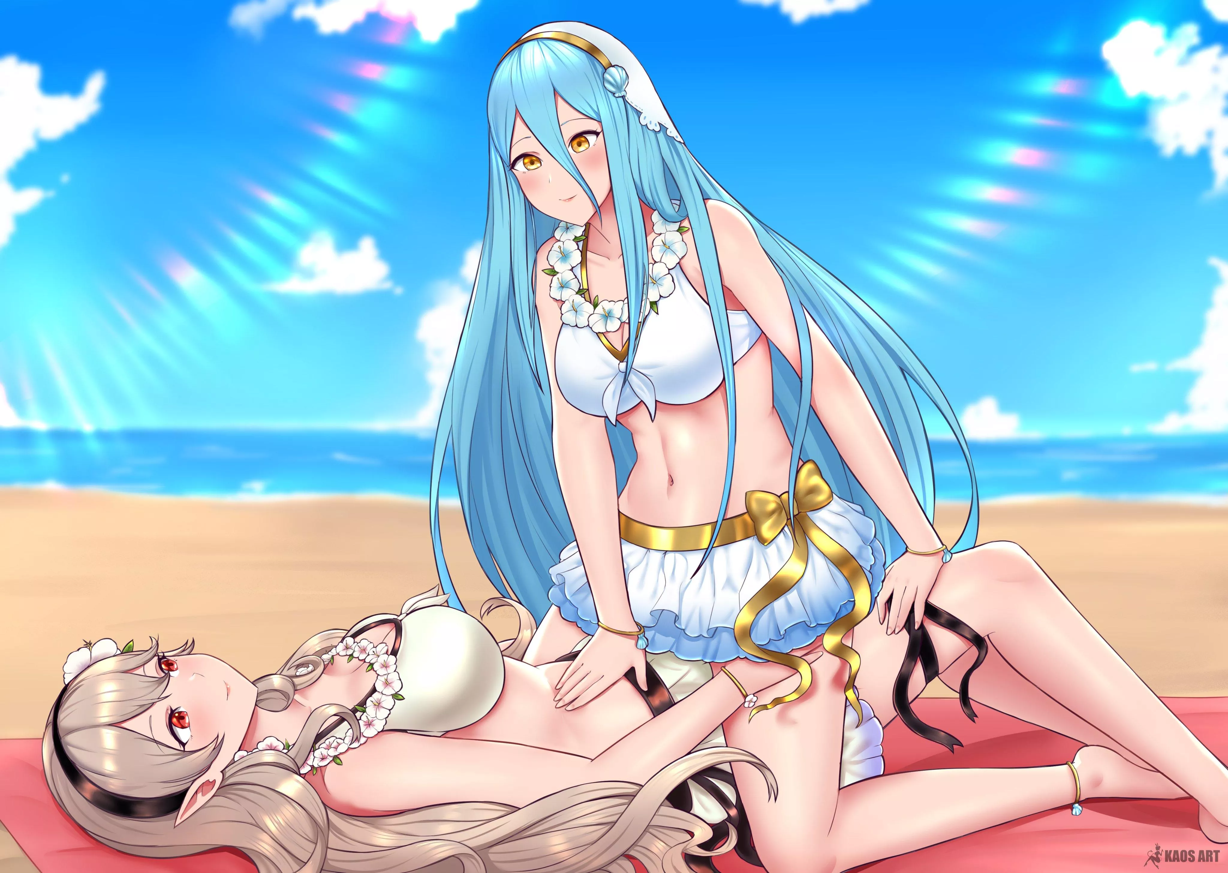 Azura x Corrin (Kaos_Art)