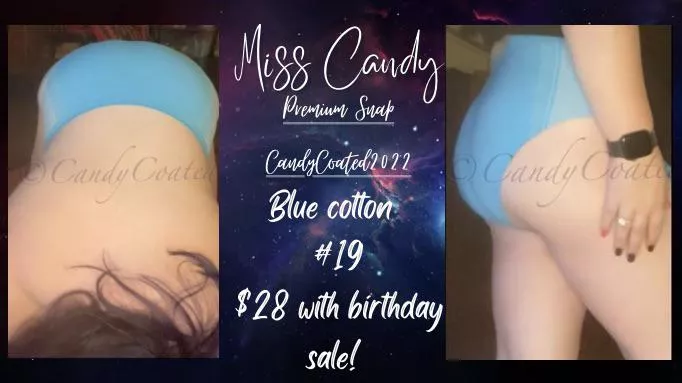 ðŸ­ Baby blue bubble butt! [Selling] 2 weeks left on my birthday sale!