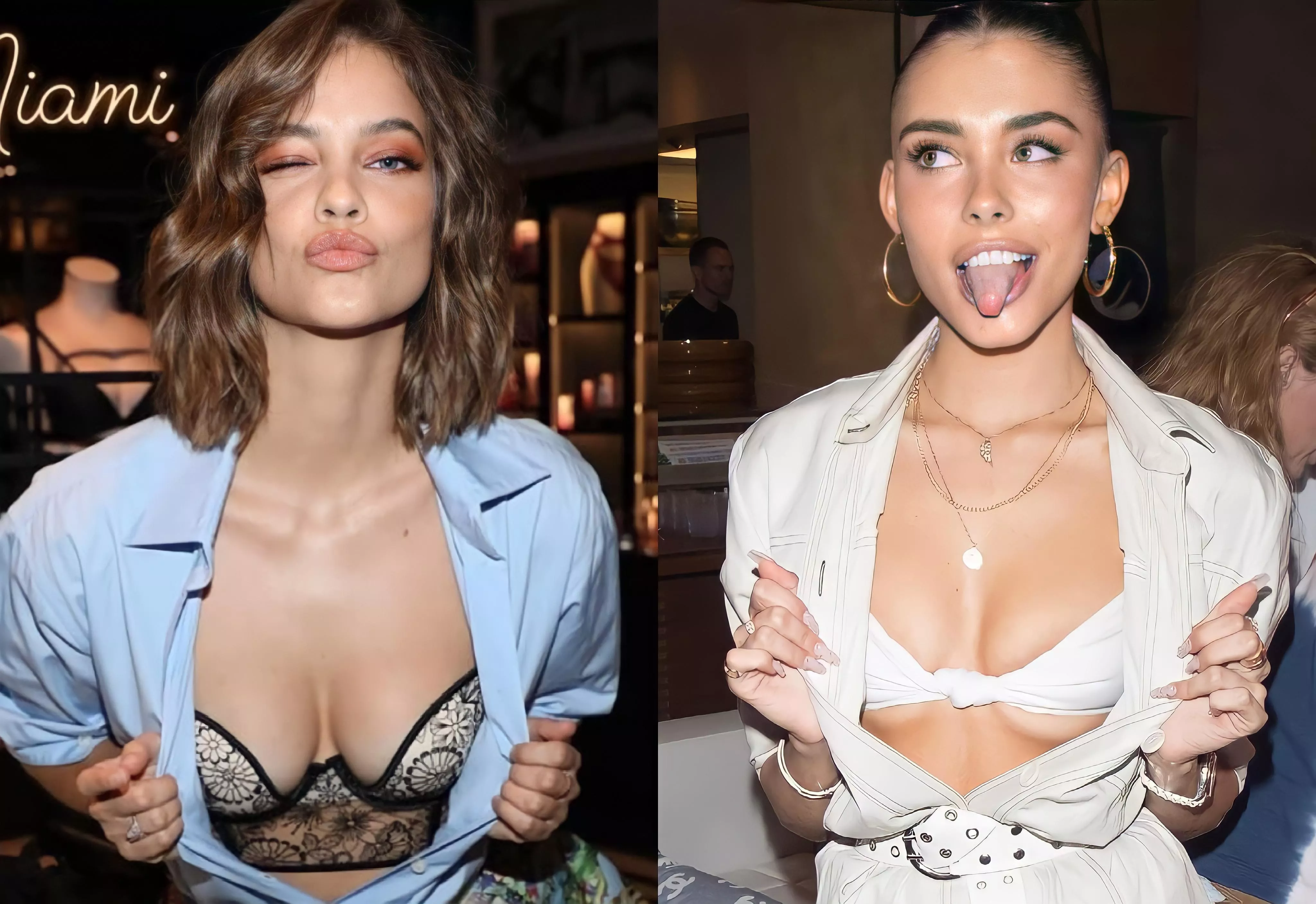 Barabara Palvin and Madison Beer always make me horny and I could really use some help for them