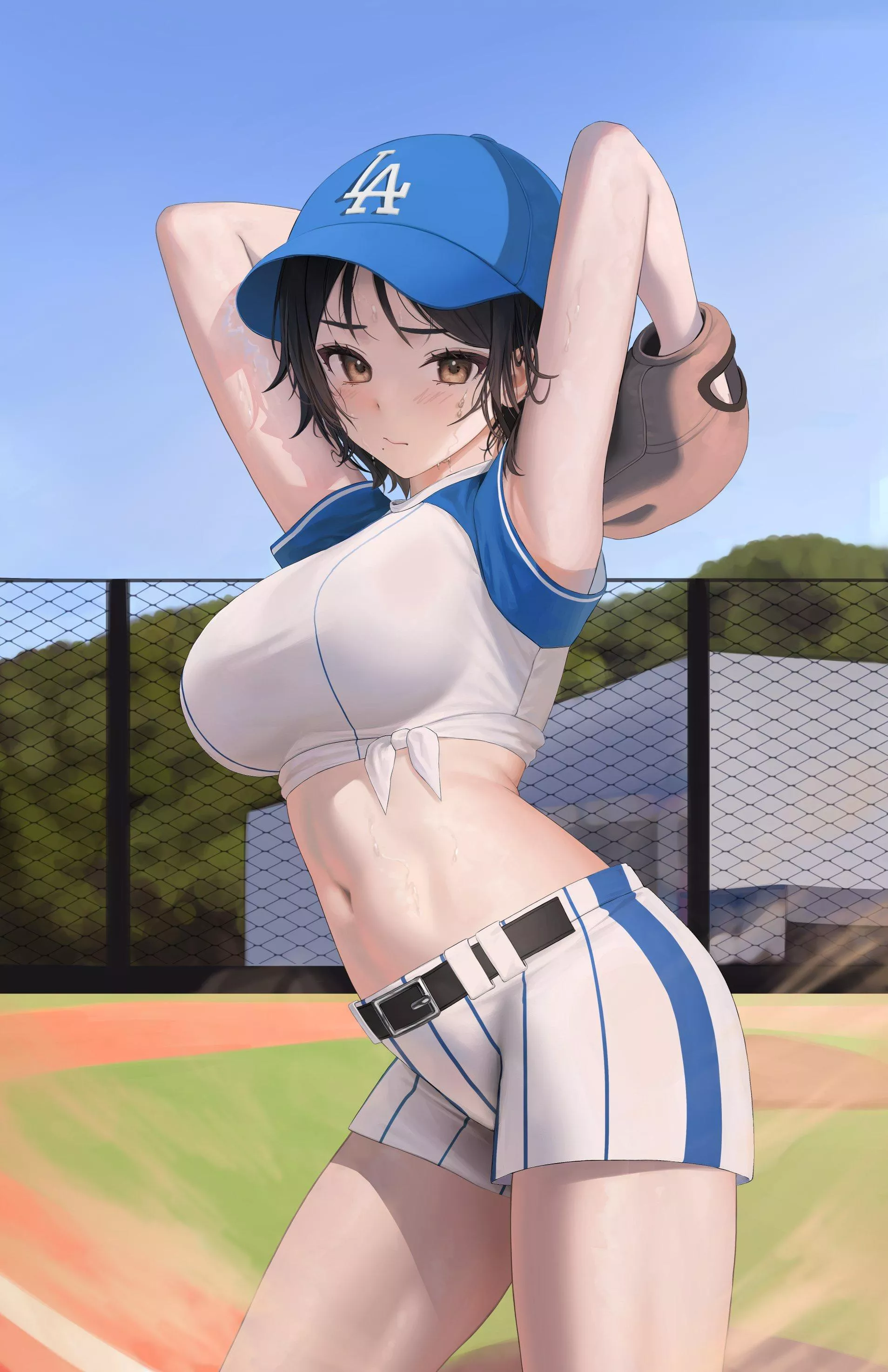 Baseball girl