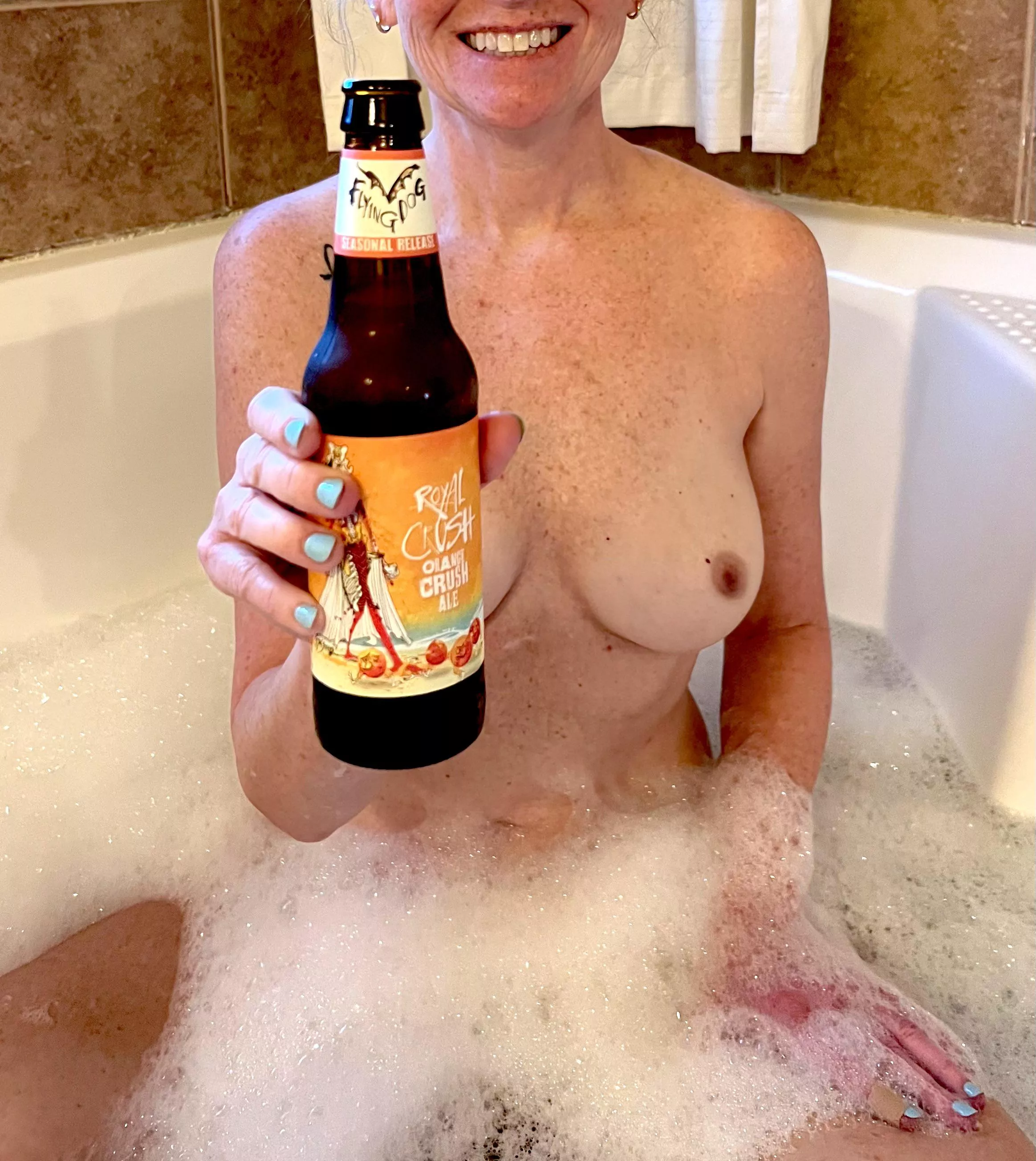 Bath and beer…who’s joining me?