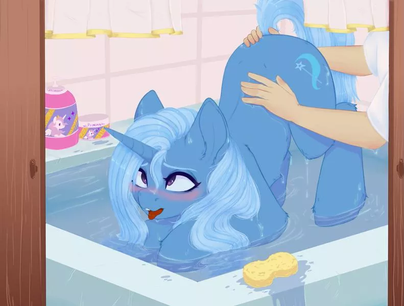 Bath time! artist in comments