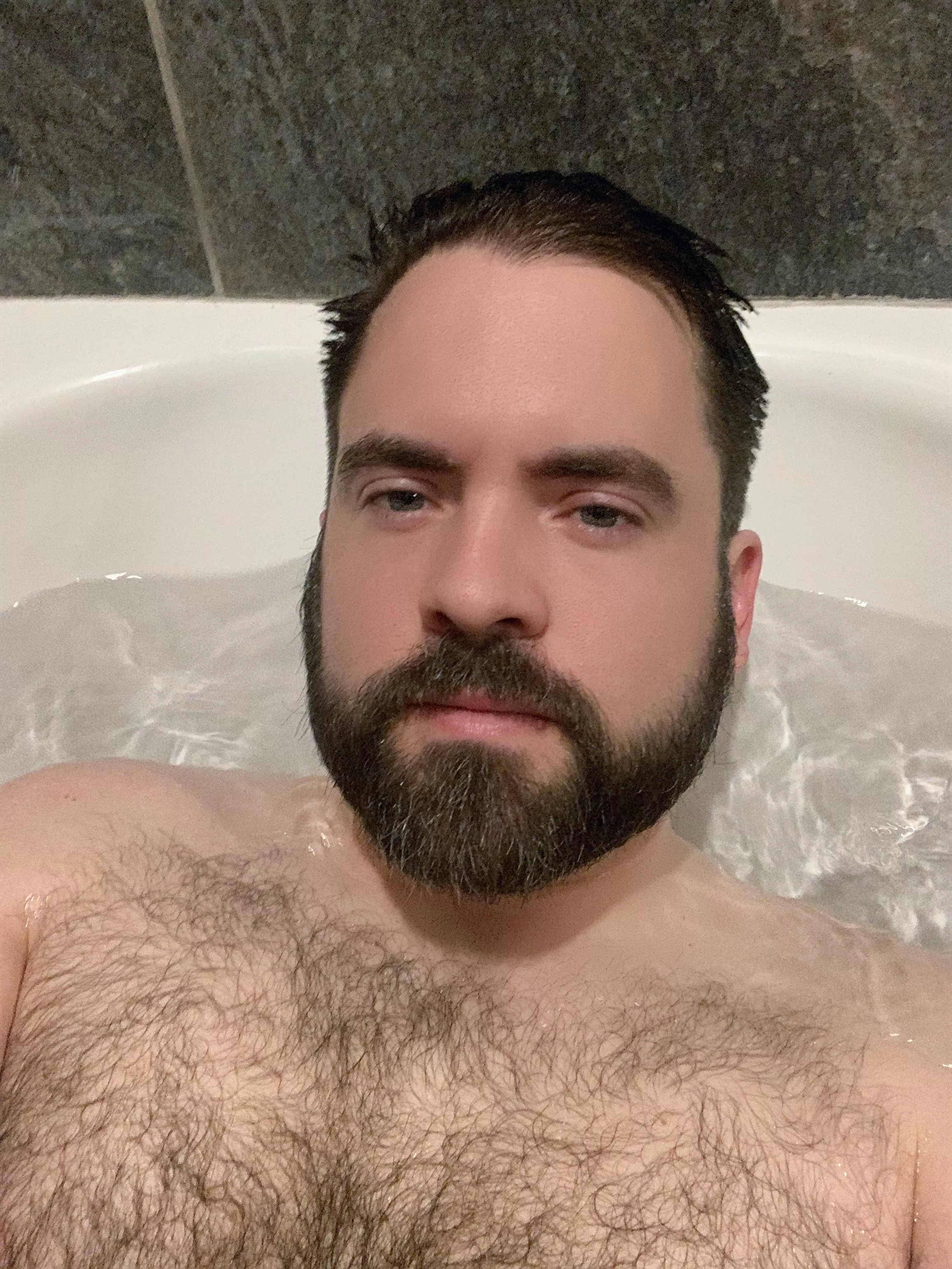 Bath time beard ðŸ§”â€â™‚ï¸